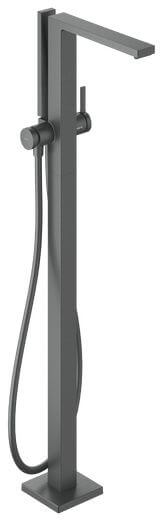 Hansgrohe Tecturis E baterie cadă-duș stativ negru 73445340