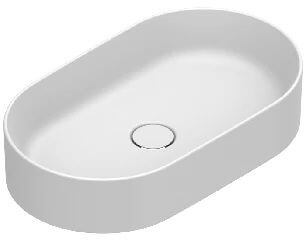 Catalano Zero lavoar 60x35 cm ovale de blat alb luciu 0122600021