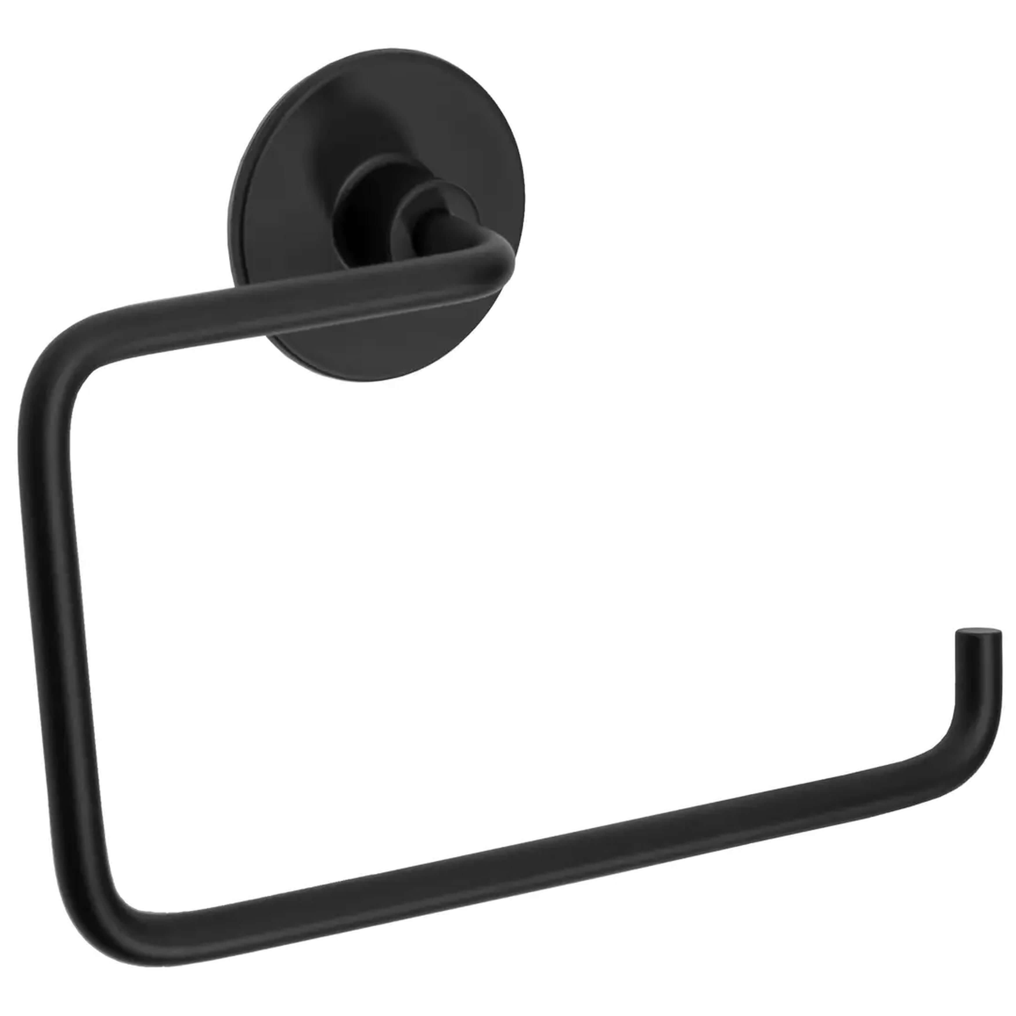 Rea Moon suport pentru hârtie igienică negru REA-77095