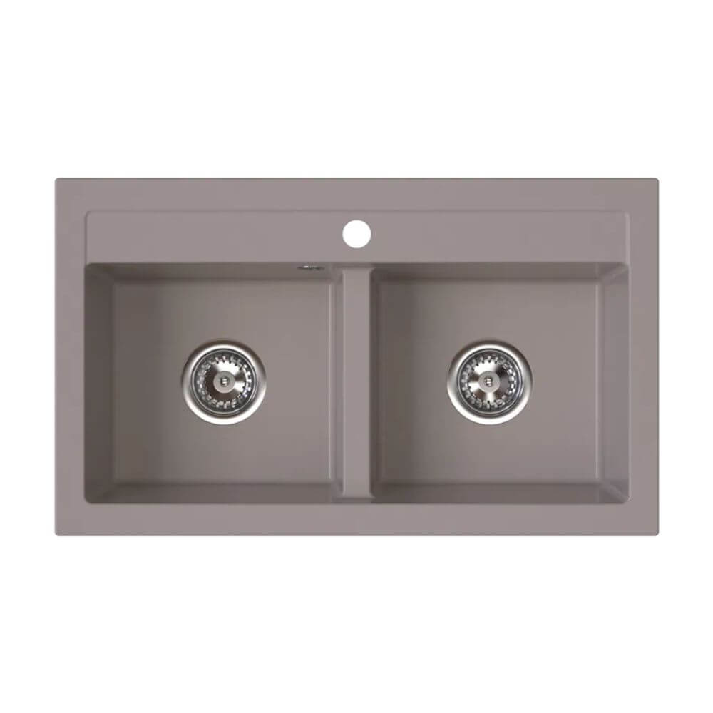 Ferro Stampo chiuvetă din granit 75x45 cm maro DRGS2/45/75TU