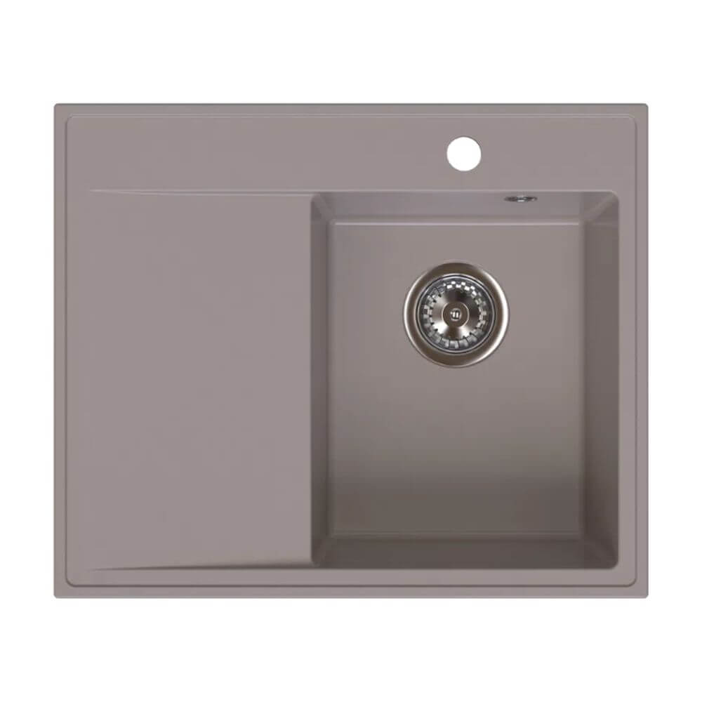 Ferro Stampo chiuvetă din granit 60x50 cm maro DRGS-R/50/60TU