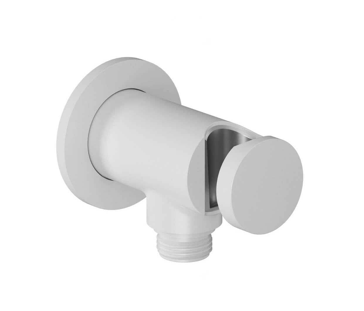 Ravak conexiune unghiulară cu mâner alb X070564
