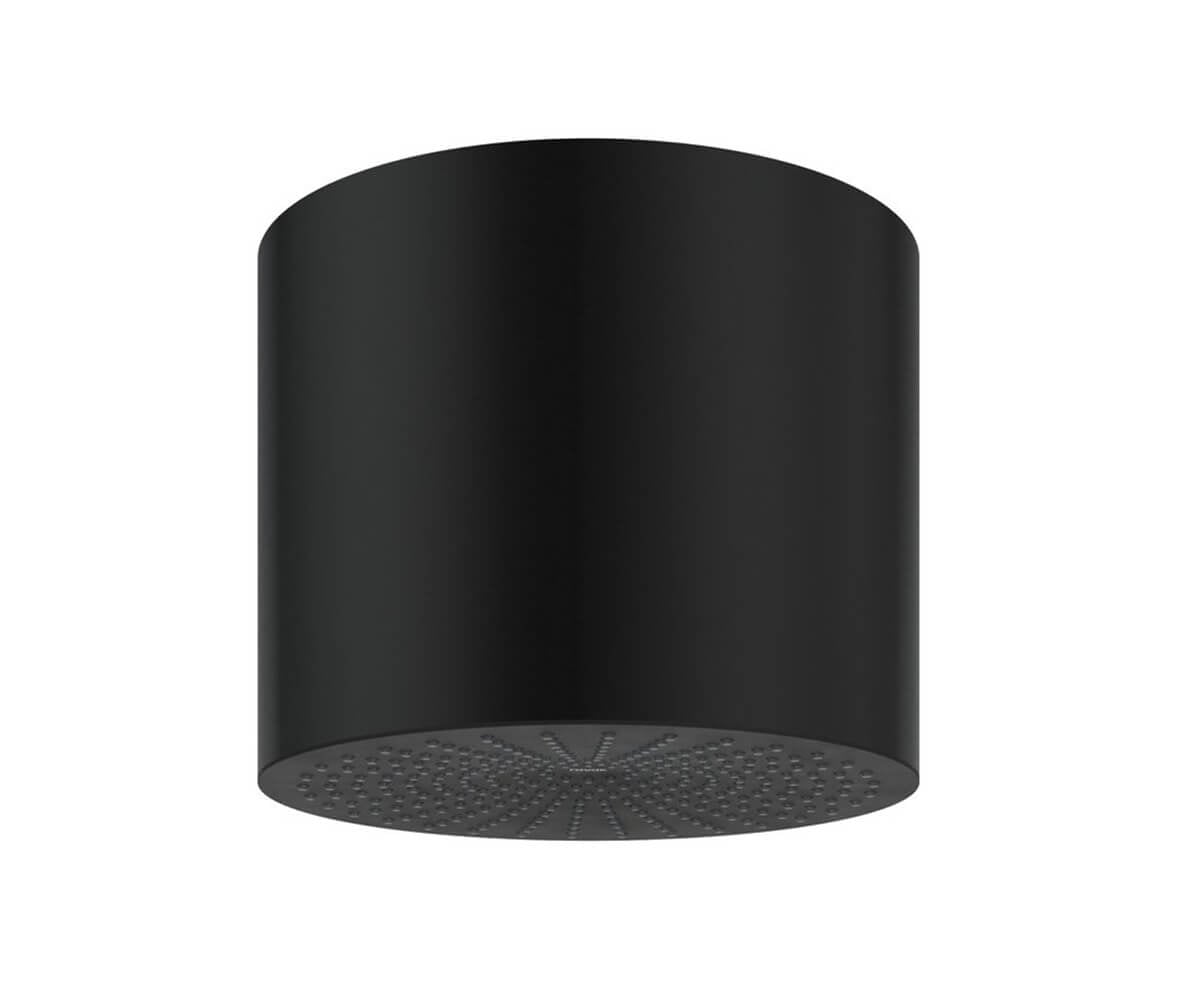 Ravak cap de duș 24.5x24.5 cm rotund negru X07P1461
