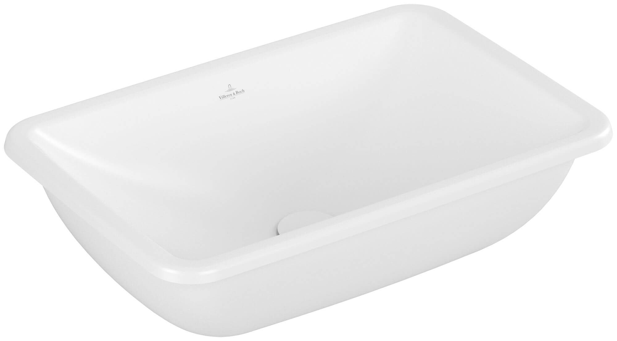 Villeroy & Boch Loop & Friends lavoar 54x34 cm dreptunghiular sub blat alb luciu 4A5700RW
