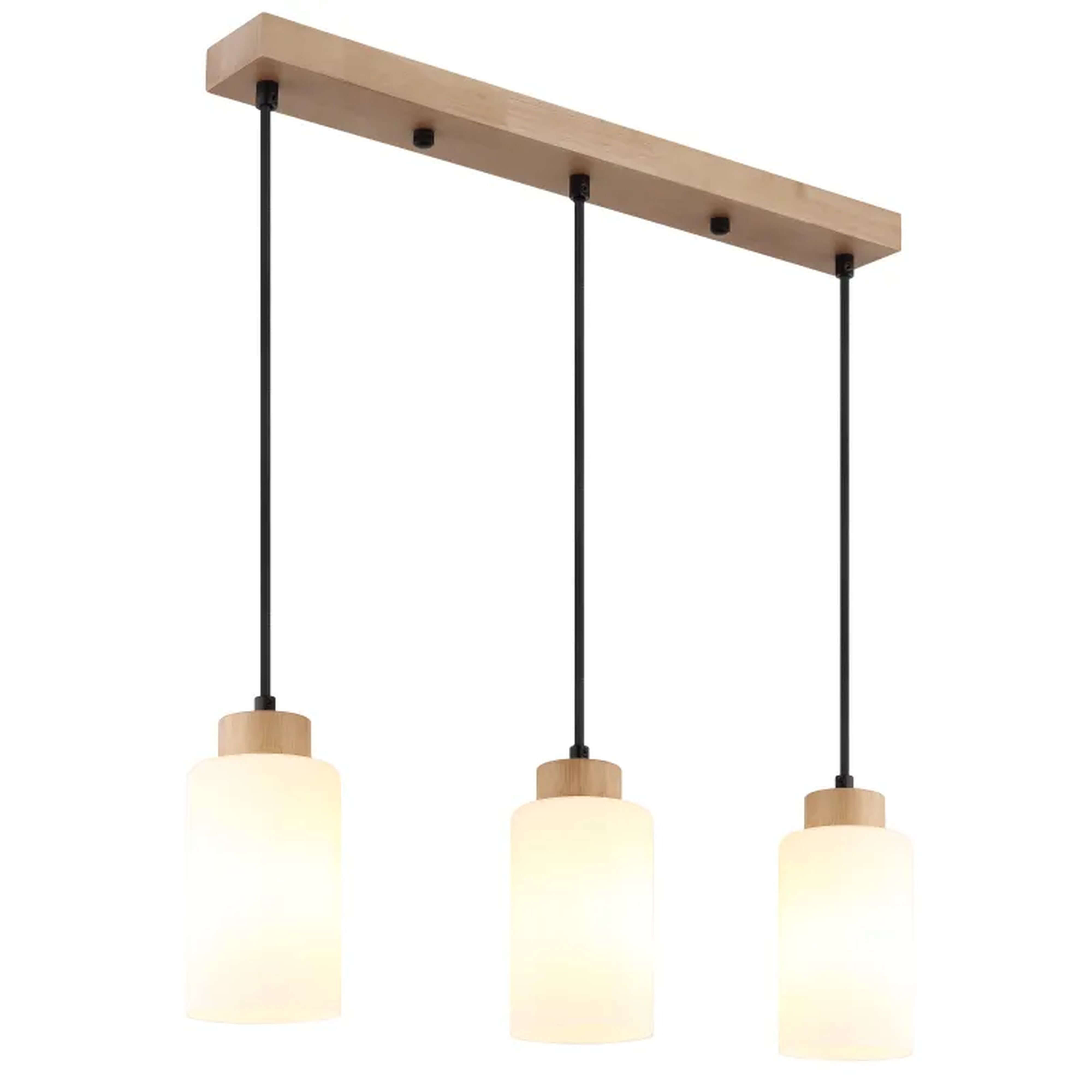 Globo Lighting Rowena lampă suspendată 3x60 W alb-maro 15977-3H