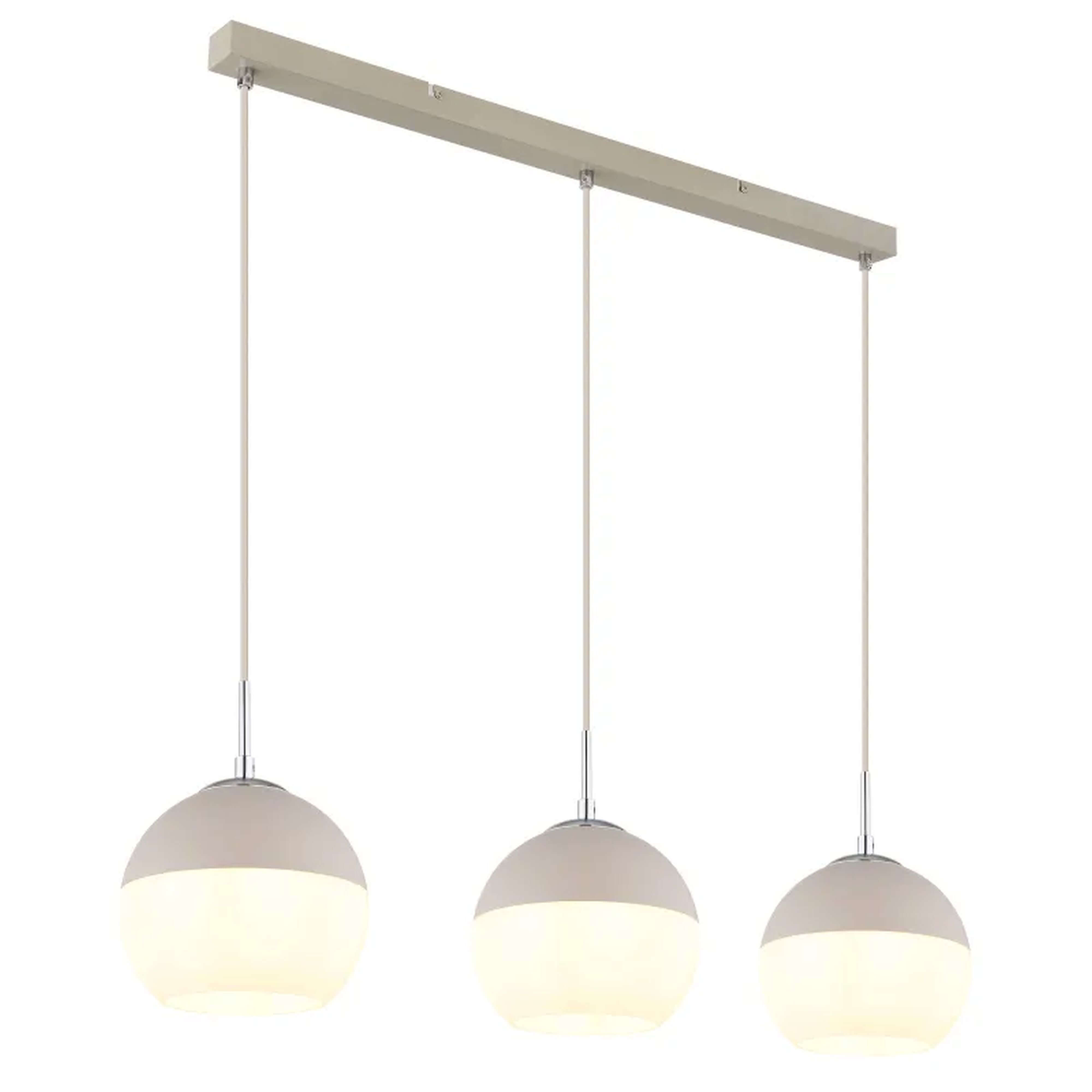 Globo Lighting Ragusa lampă suspendată 3x60 W nisip 15999-3H