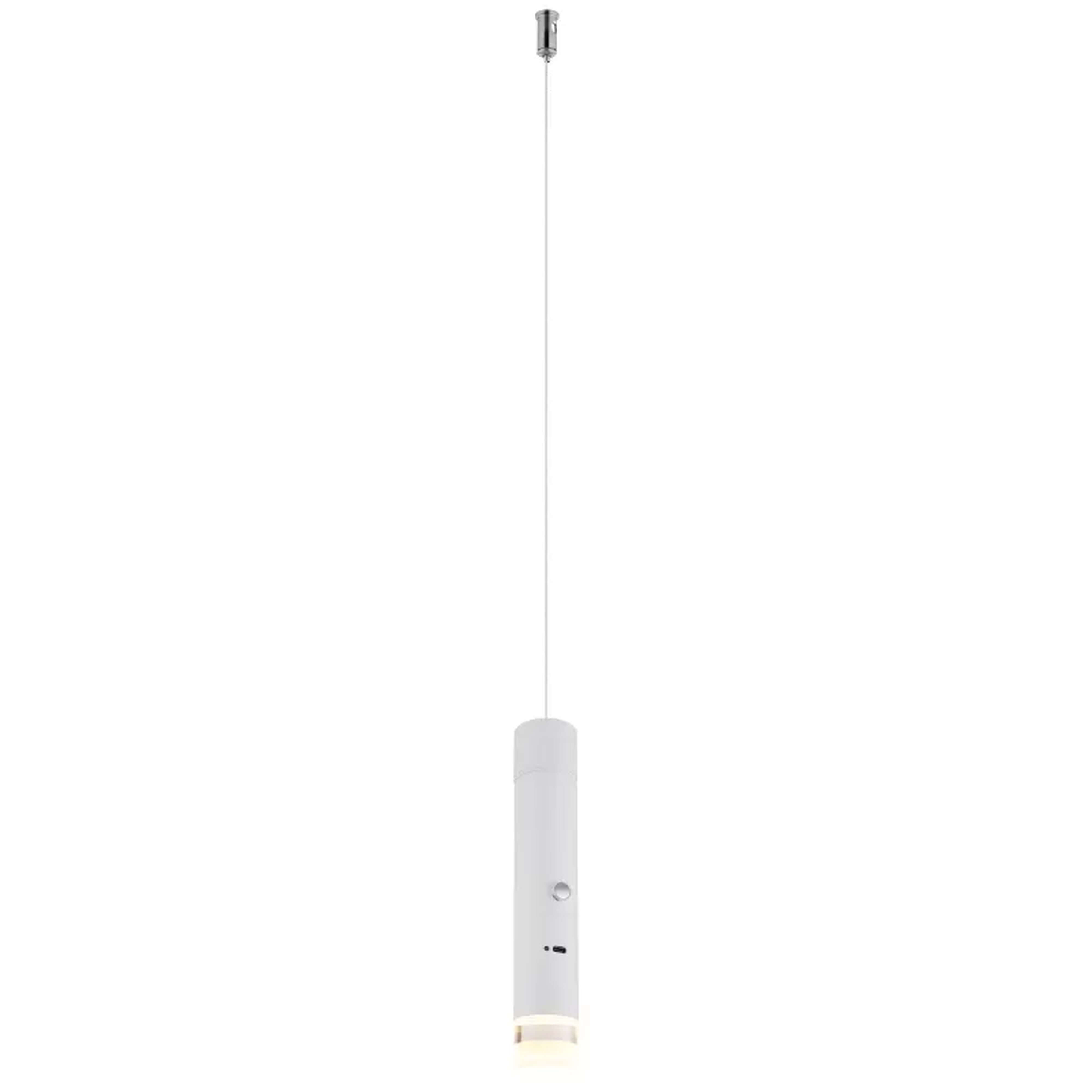 Globo Lighting Pelo lampă suspendată 1x2 W alb-transparent 16060W