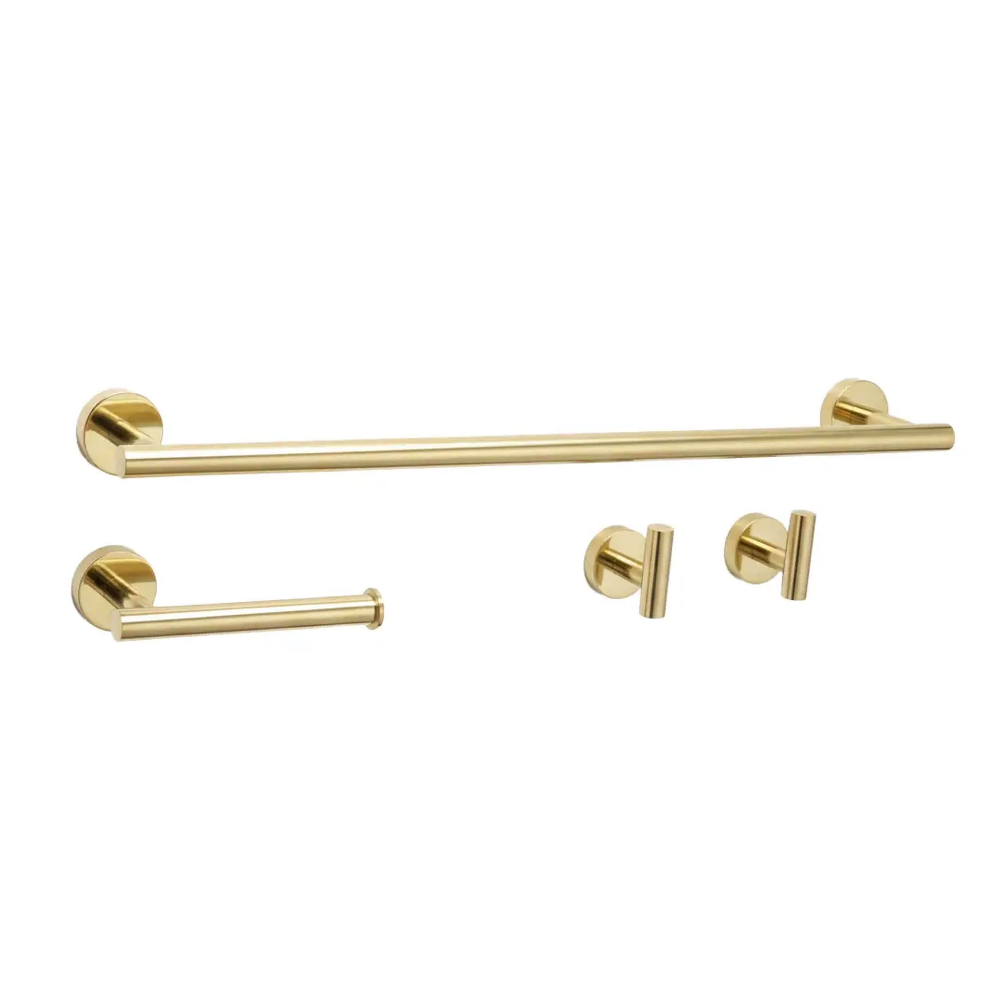 Rea Ari set de accesorii 4 în 1 auriu REA-05000