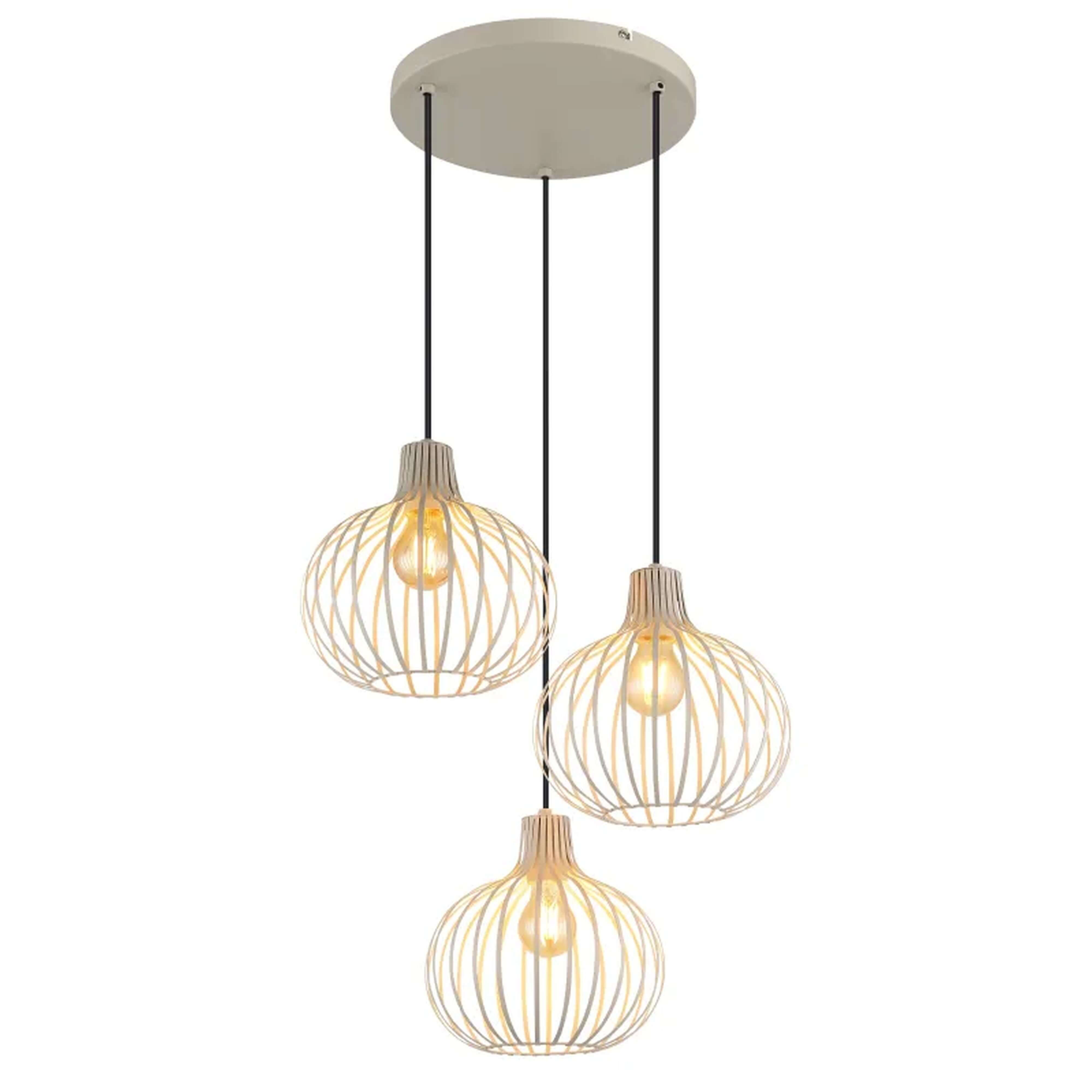 Globo Lighting Mateo lampă suspendată 3x40 W cremos 33379319