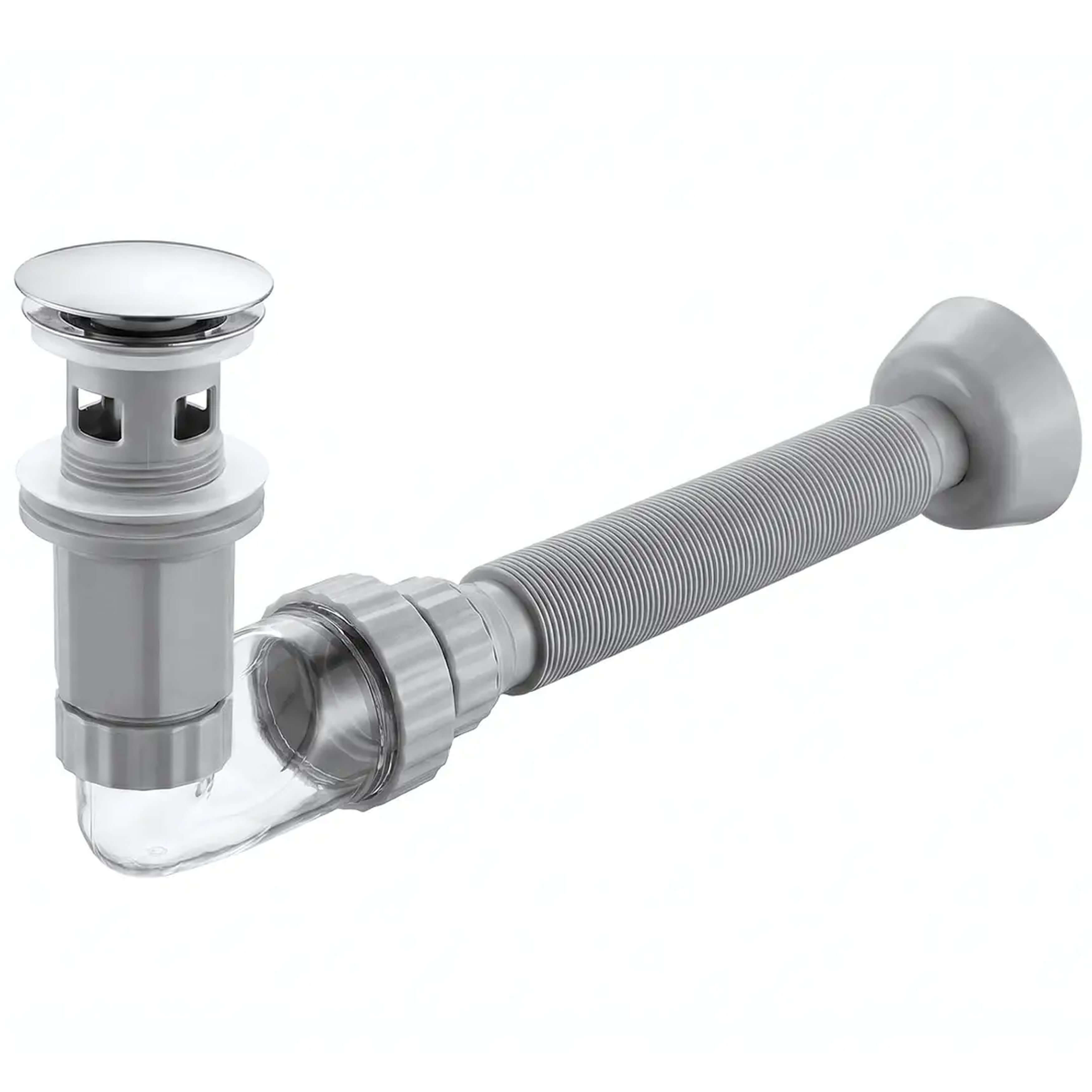 Rea Flow sifon pentru lavoar crom REA-A9490