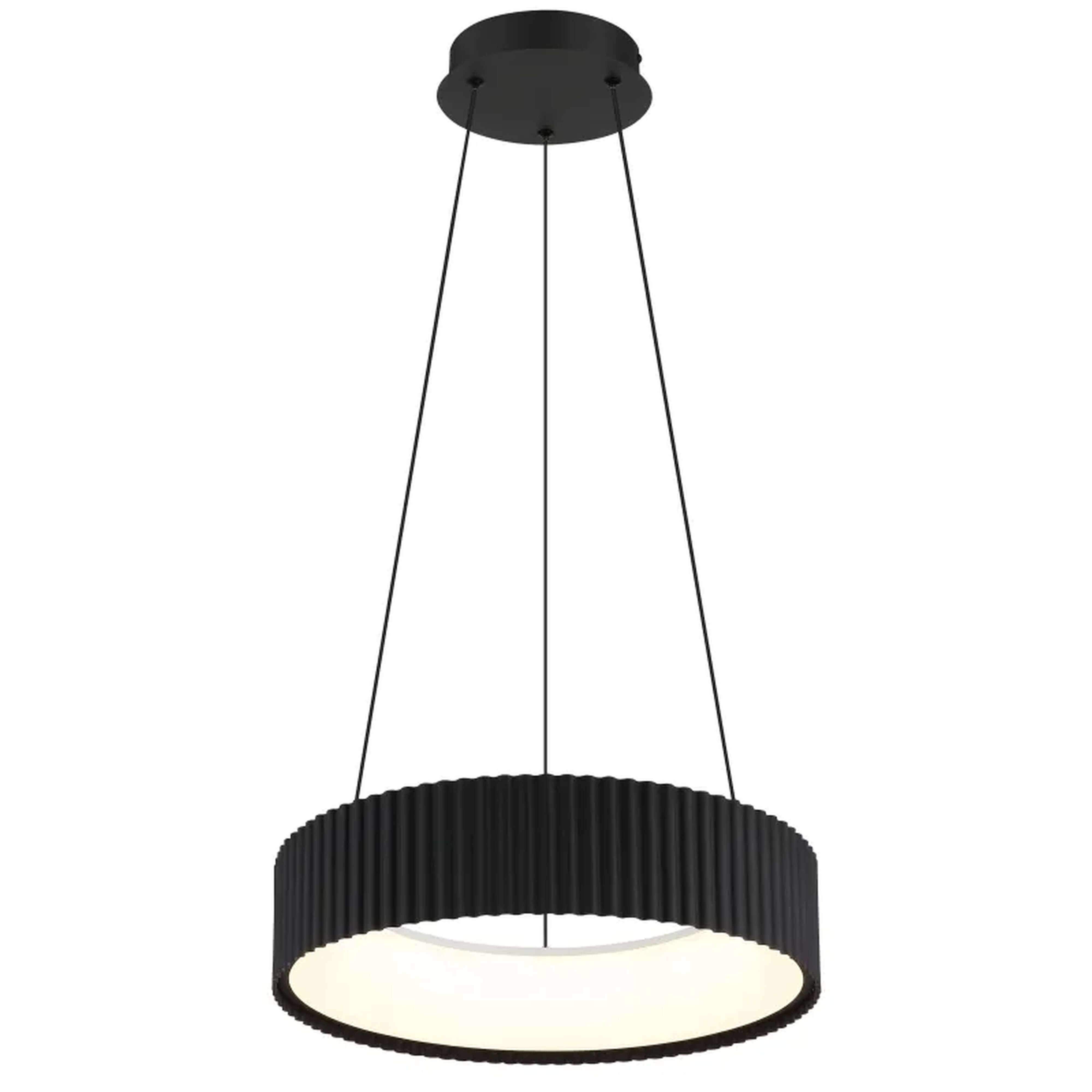 Globo Lighting Kemp lampă suspendată 1x45 W negru 15924S