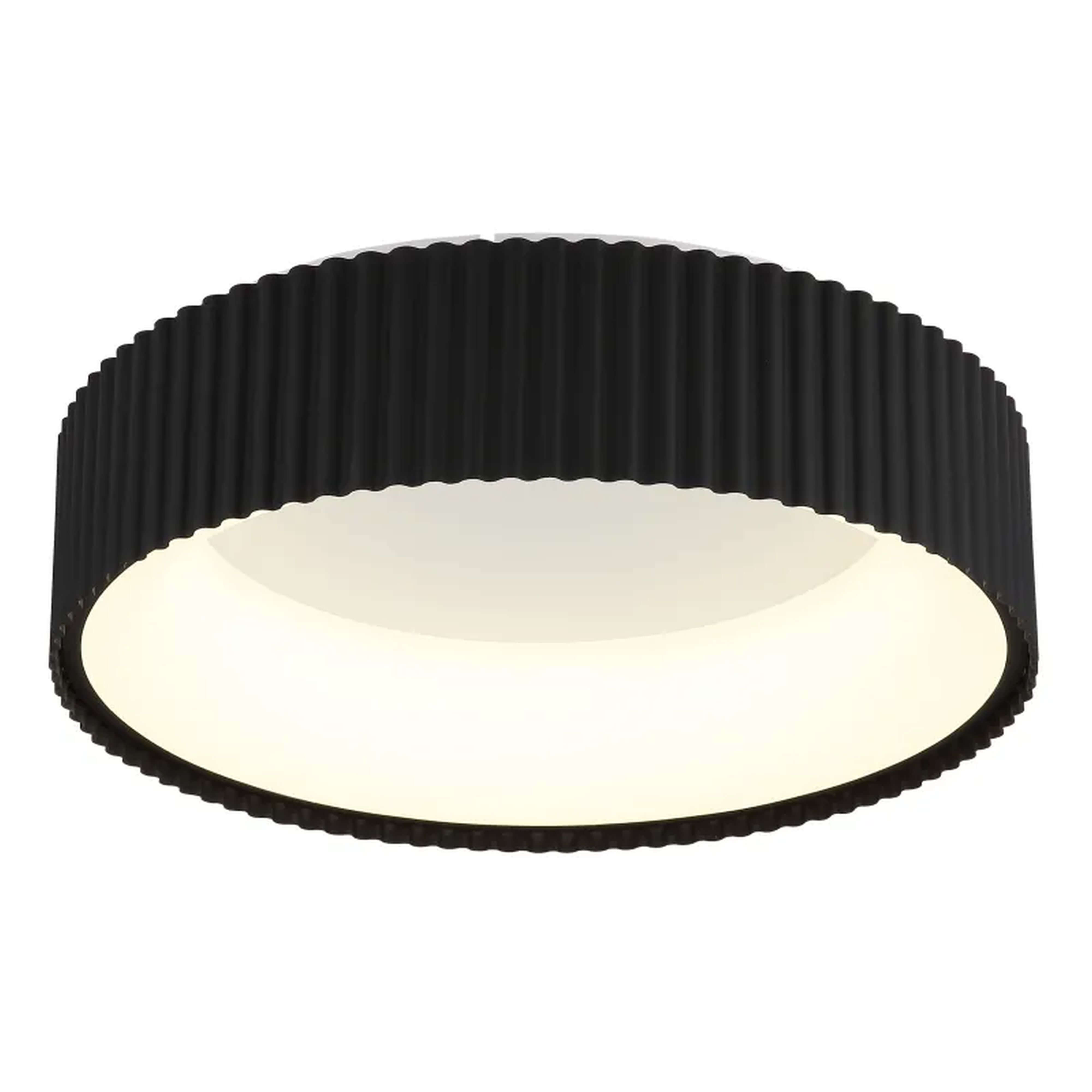 Globo Lighting Kemp lampă de tavan 1x45 W alb-negru 15924DS