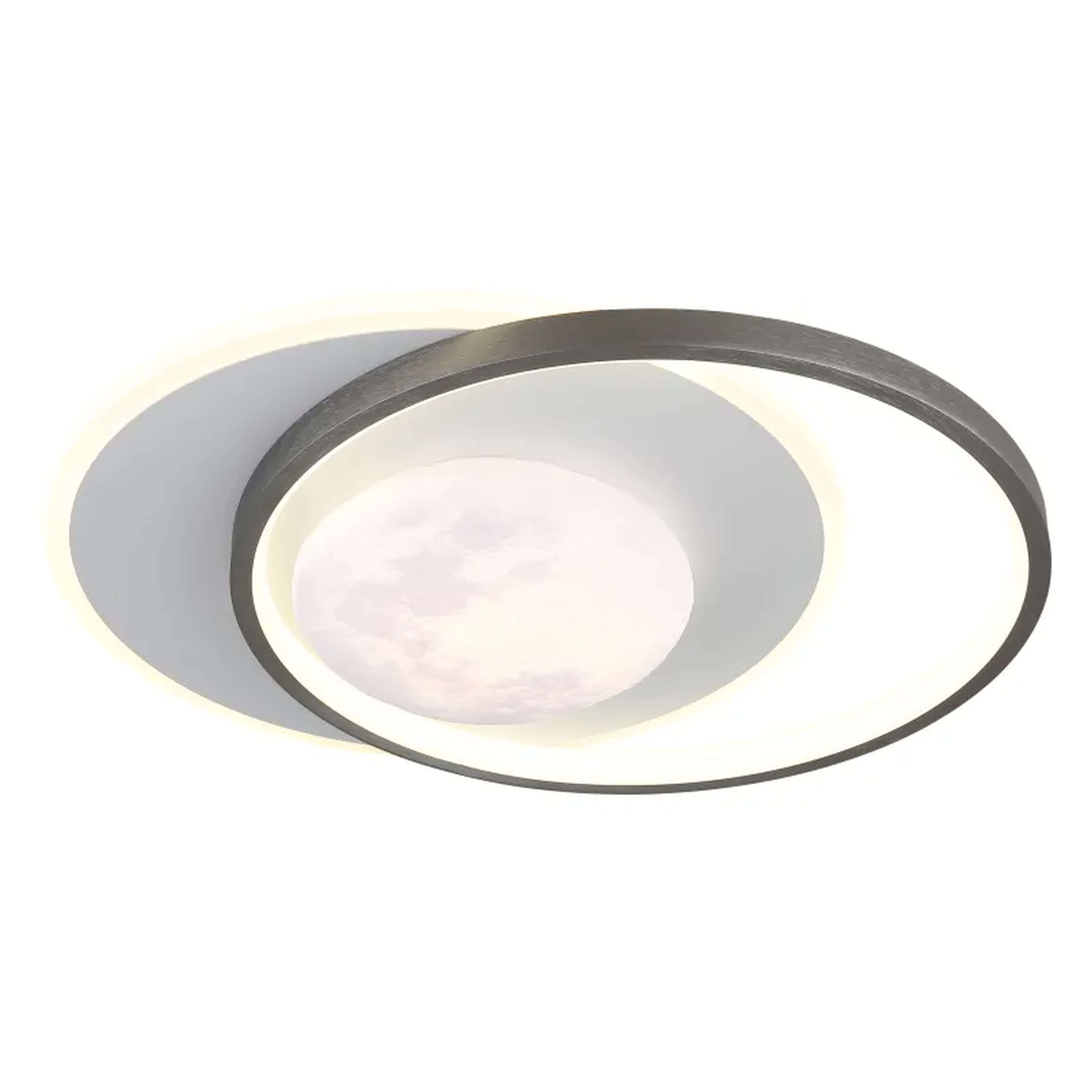 Globo Lighting Moon lampă de tavan 2x30 W alb-negru 41785