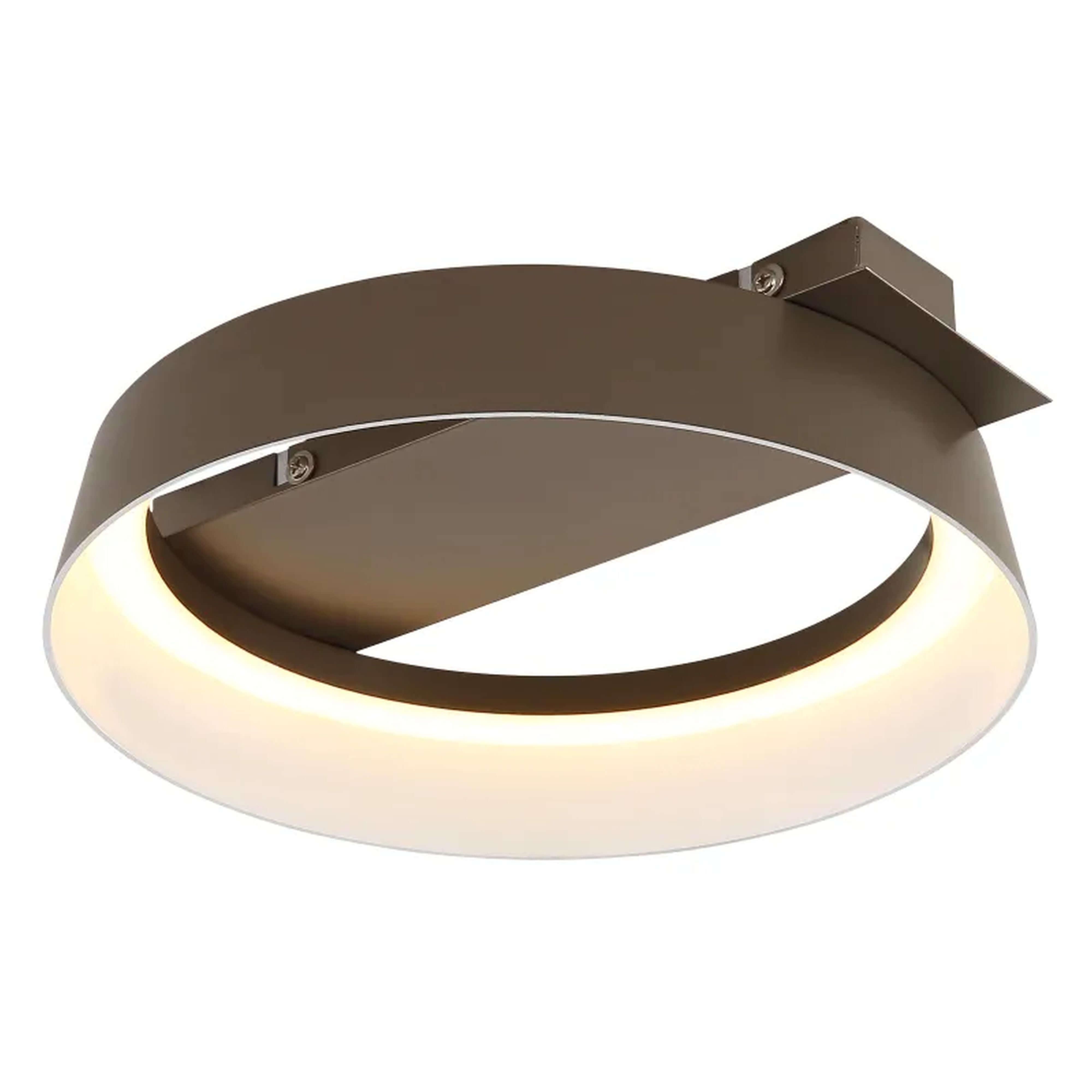 Globo Lighting Syrakus lampă de tavan 1x12 W maro 48048D