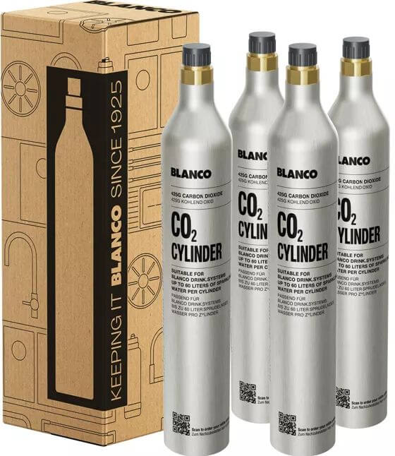 Blanco Soda set de 4 butelii de co2 526138