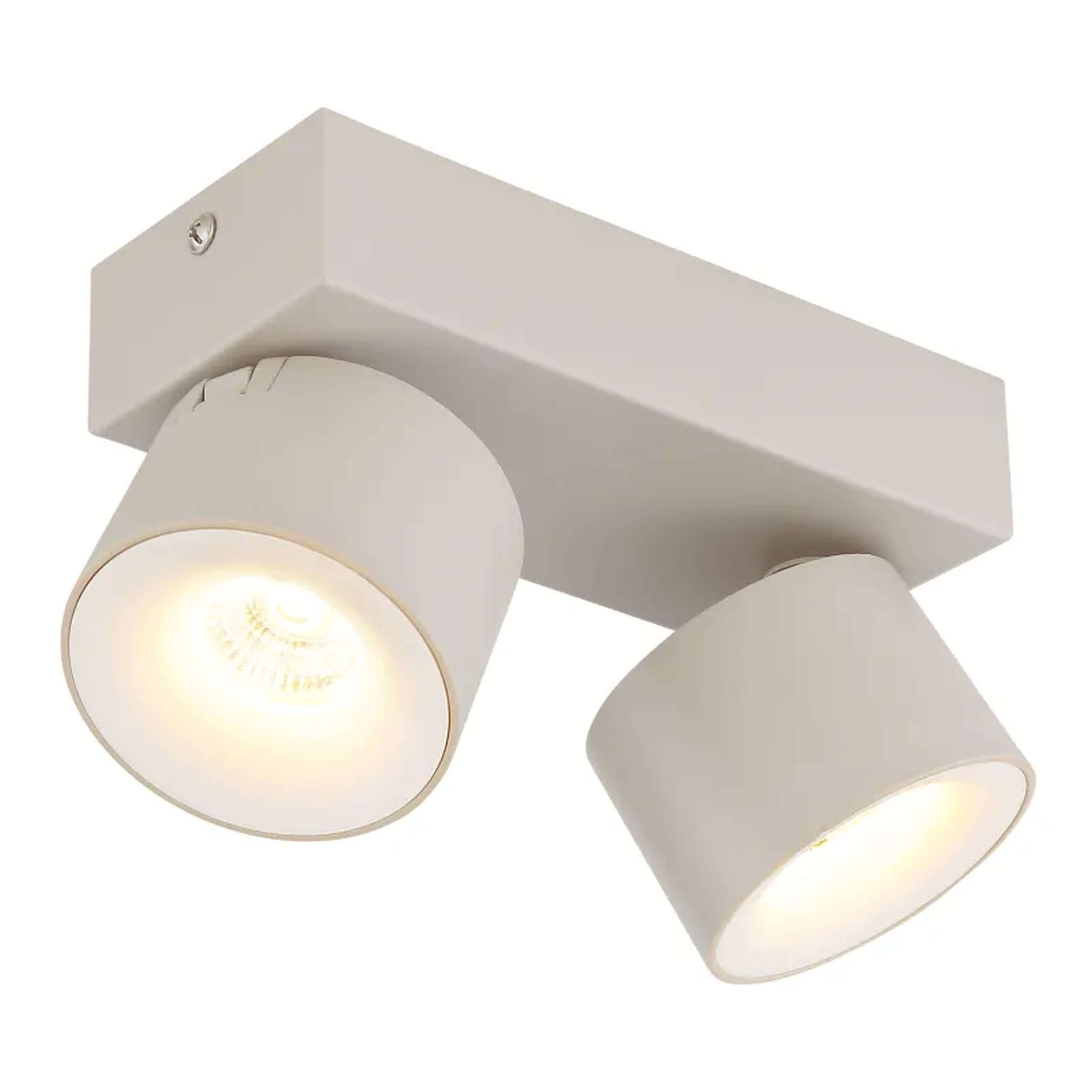 Globo Lighting Rae lampă de perete 2x6 W nisip 569612S