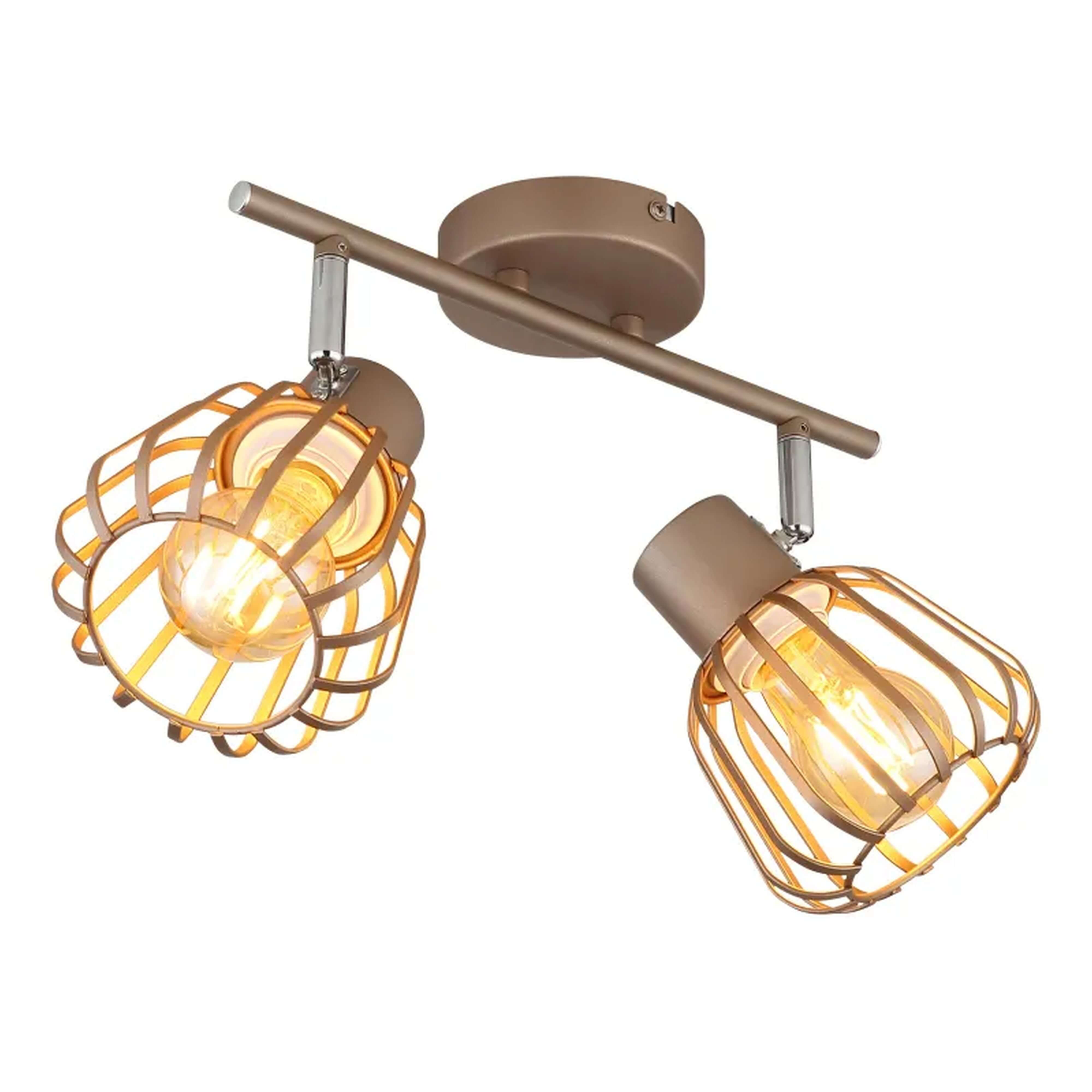 Globo Lighting Olin lampă de perete 2x40 W maro 54663-2