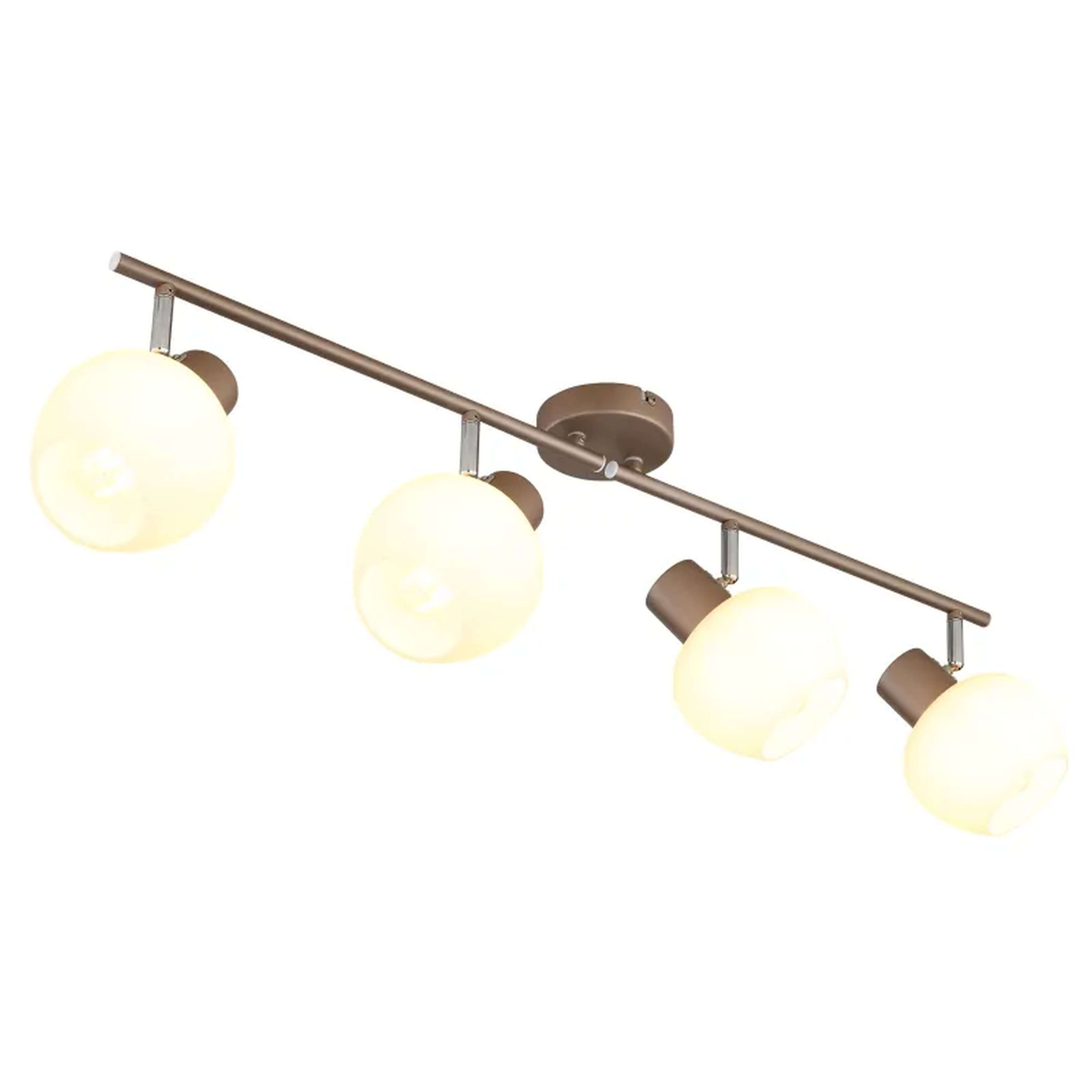 Globo Lighting Eileen lampă de tavan 4x40 W alb-maro 54662-4