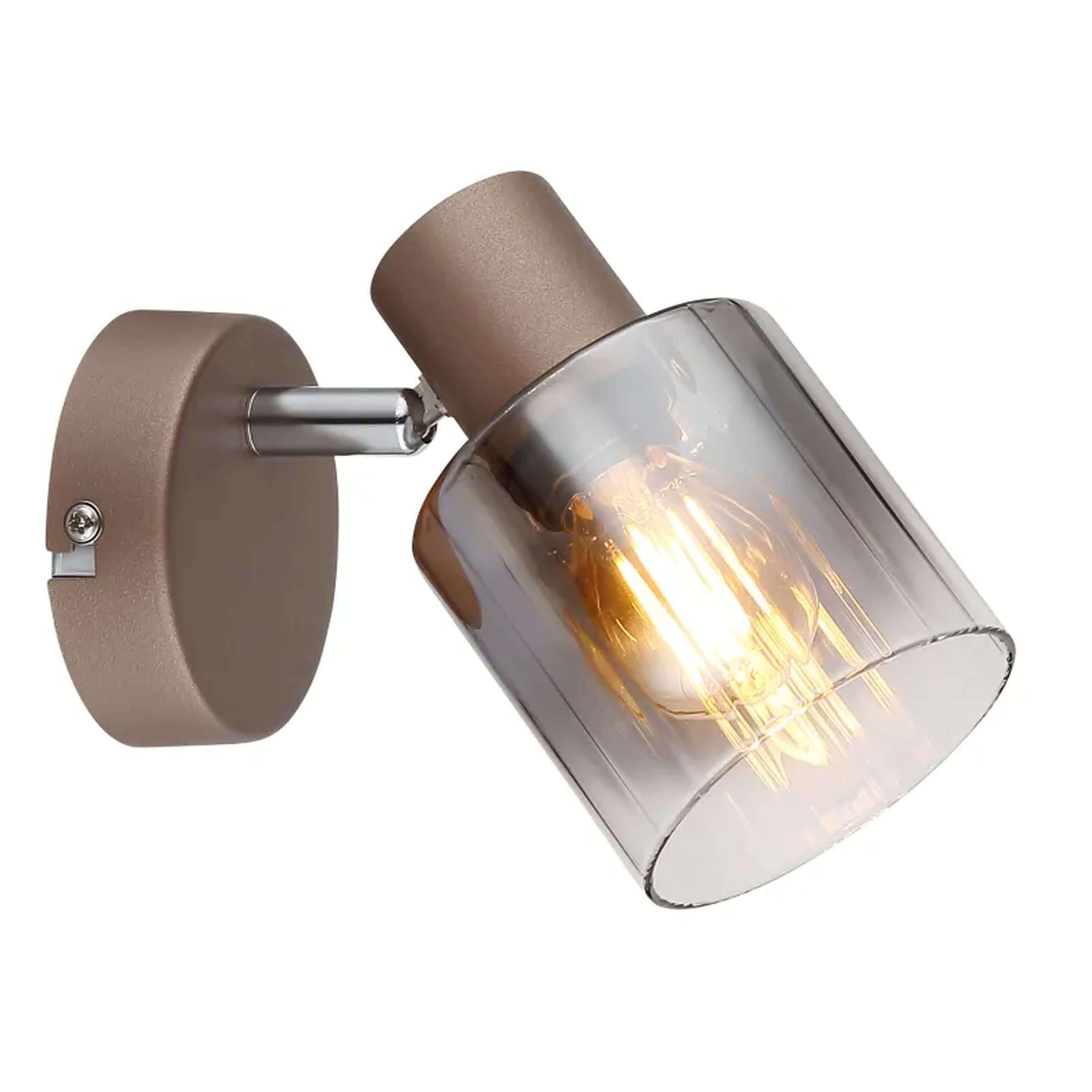 Globo Lighting Walton lampă de perete 1x40 W fumuriu 54318-1