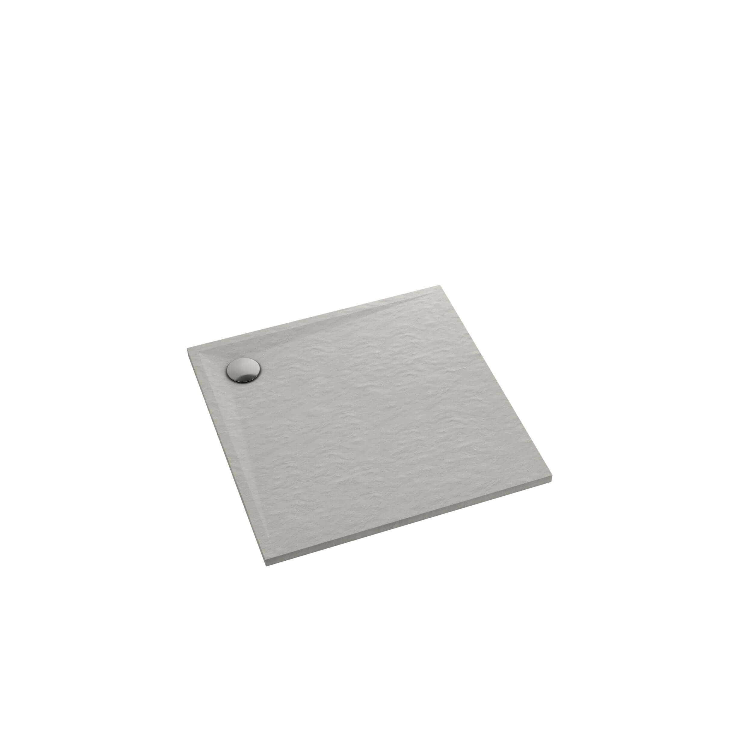 Schedpol Etrusco Cement Stone cădiță de duș pătrată 90x90 cm ciment 3.461/CT/ST
