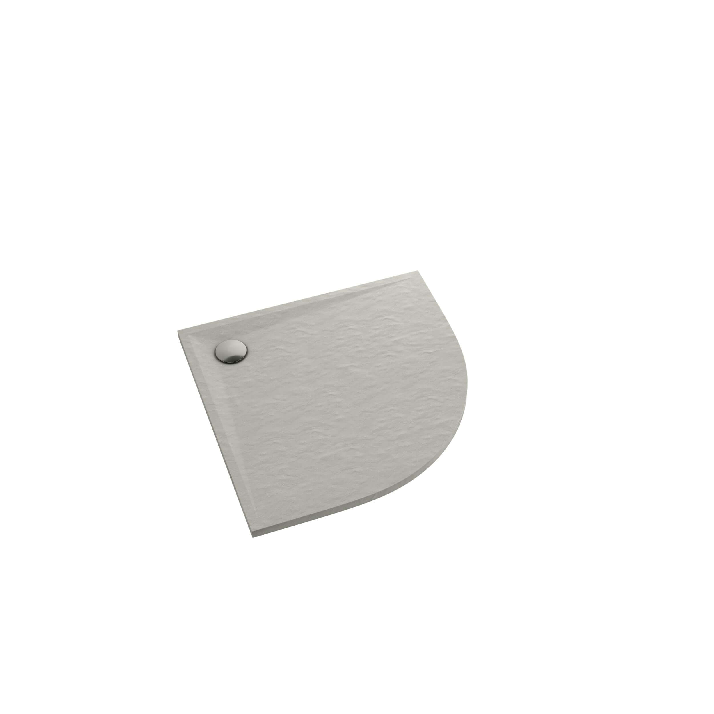 Schedpol Etrusco Cement Stone cădiță de duș dreptunghiulară 80x70 cm ciment 3.468/CT/ST