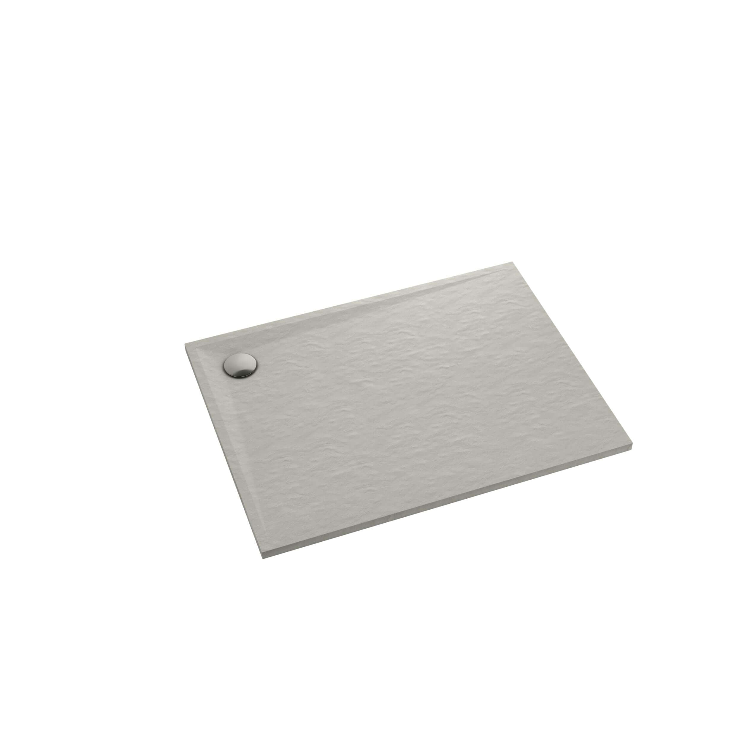 Schedpol Etrusco Cement Stone cădiță de duș dreptunghiulară 100x70 cm ciment 3.475/CT/ST