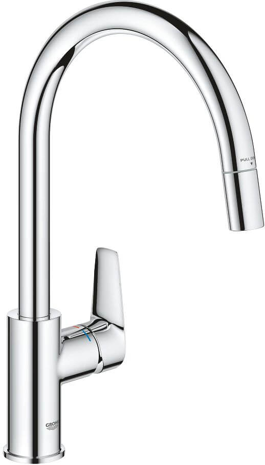 Grohe BauEdge baterie bucătărie pe picior crom 30536000