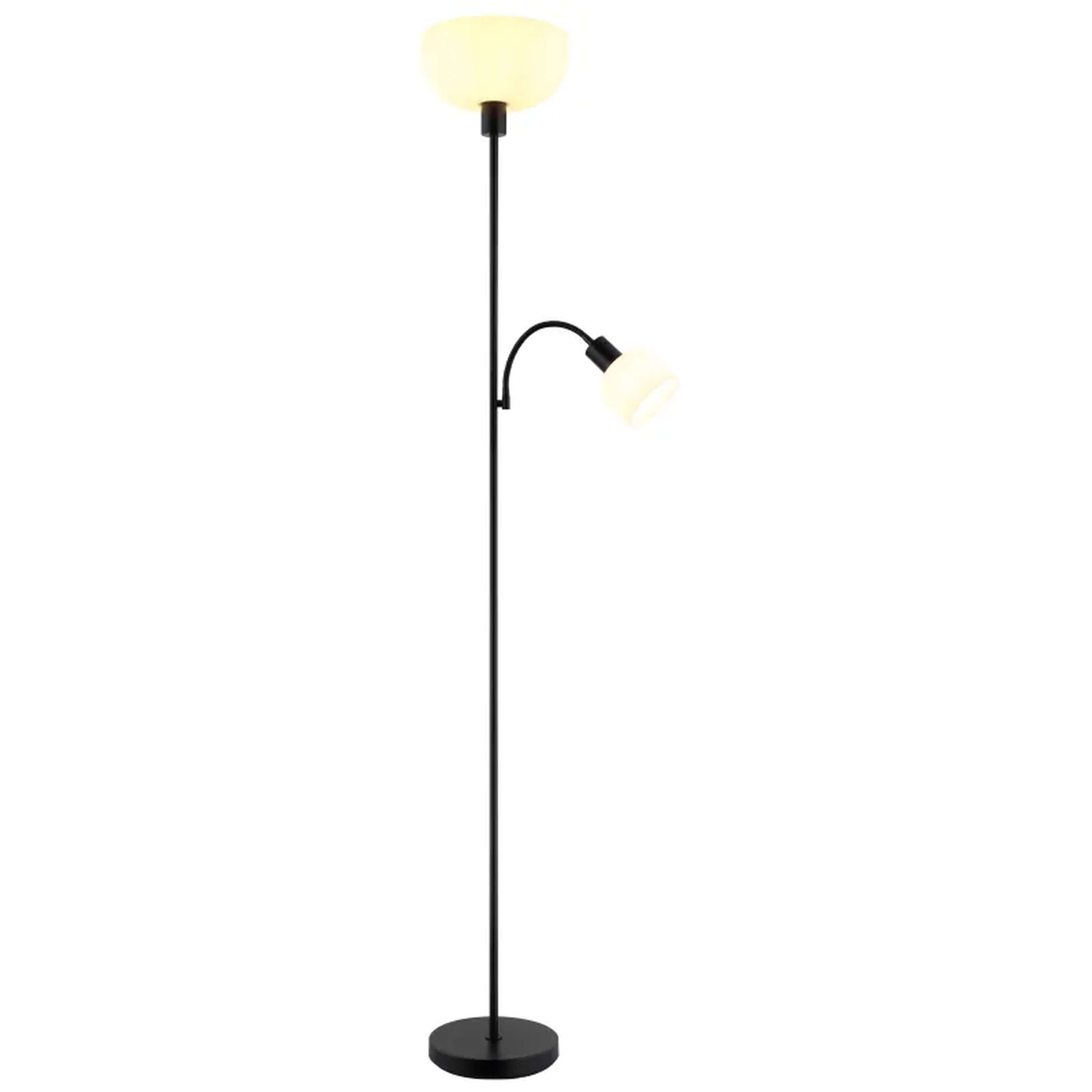 Globo Lighting Hinton lampă de podea 2x40 W alb-negru 59947B