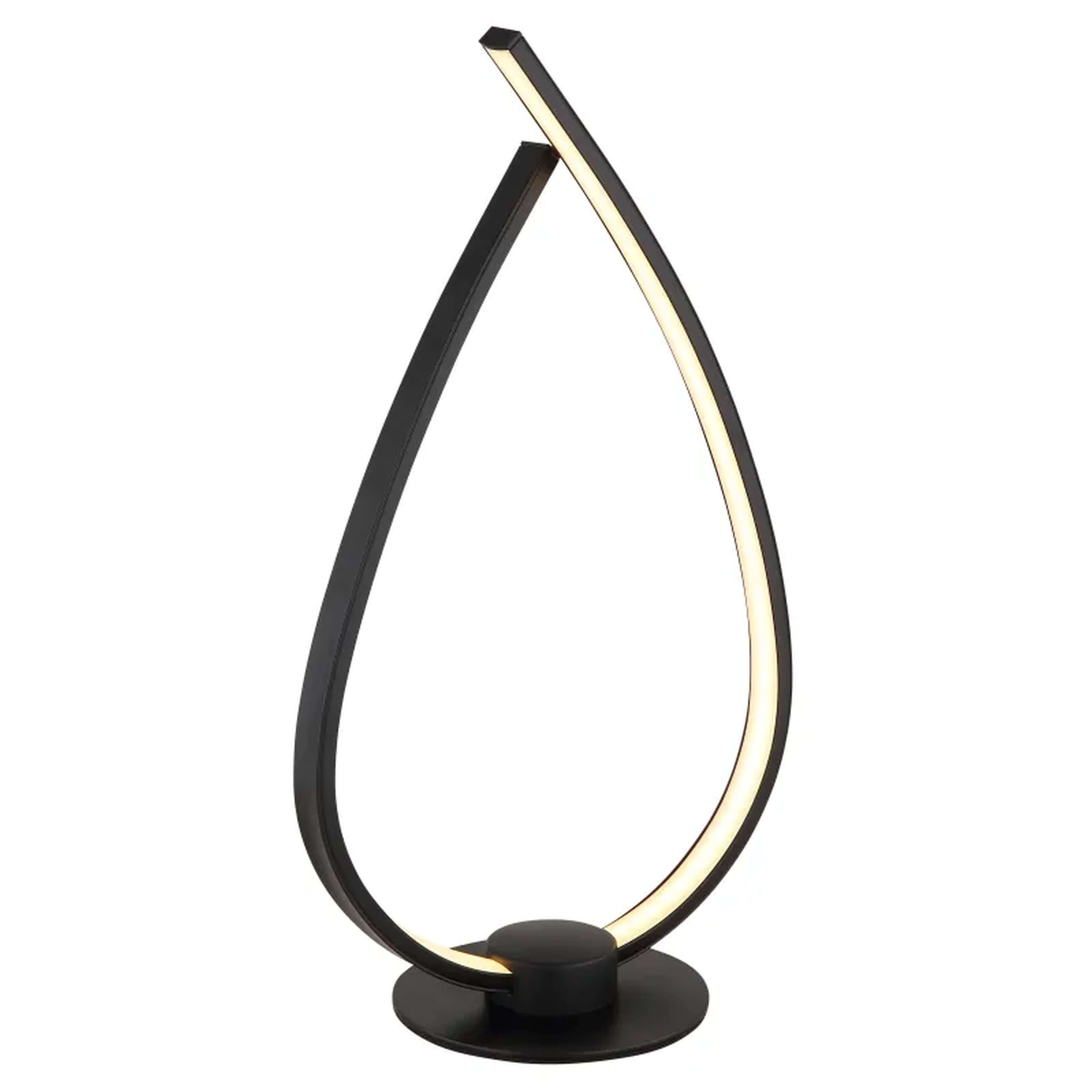 Globo Lighting Trina veioză 1x6 W negru 58492B