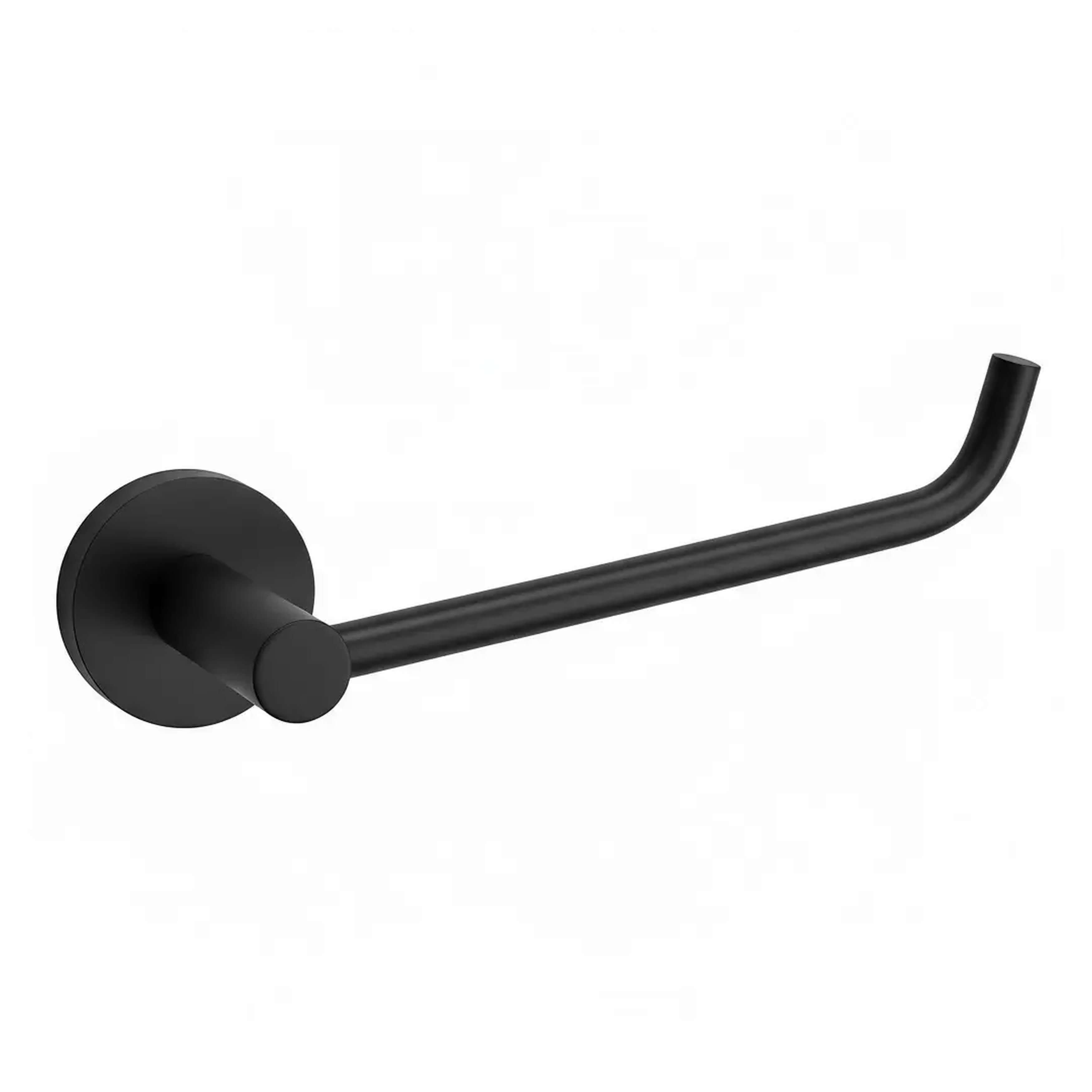 Rea Leo suport pentru hârtie igienică negru REA-88063