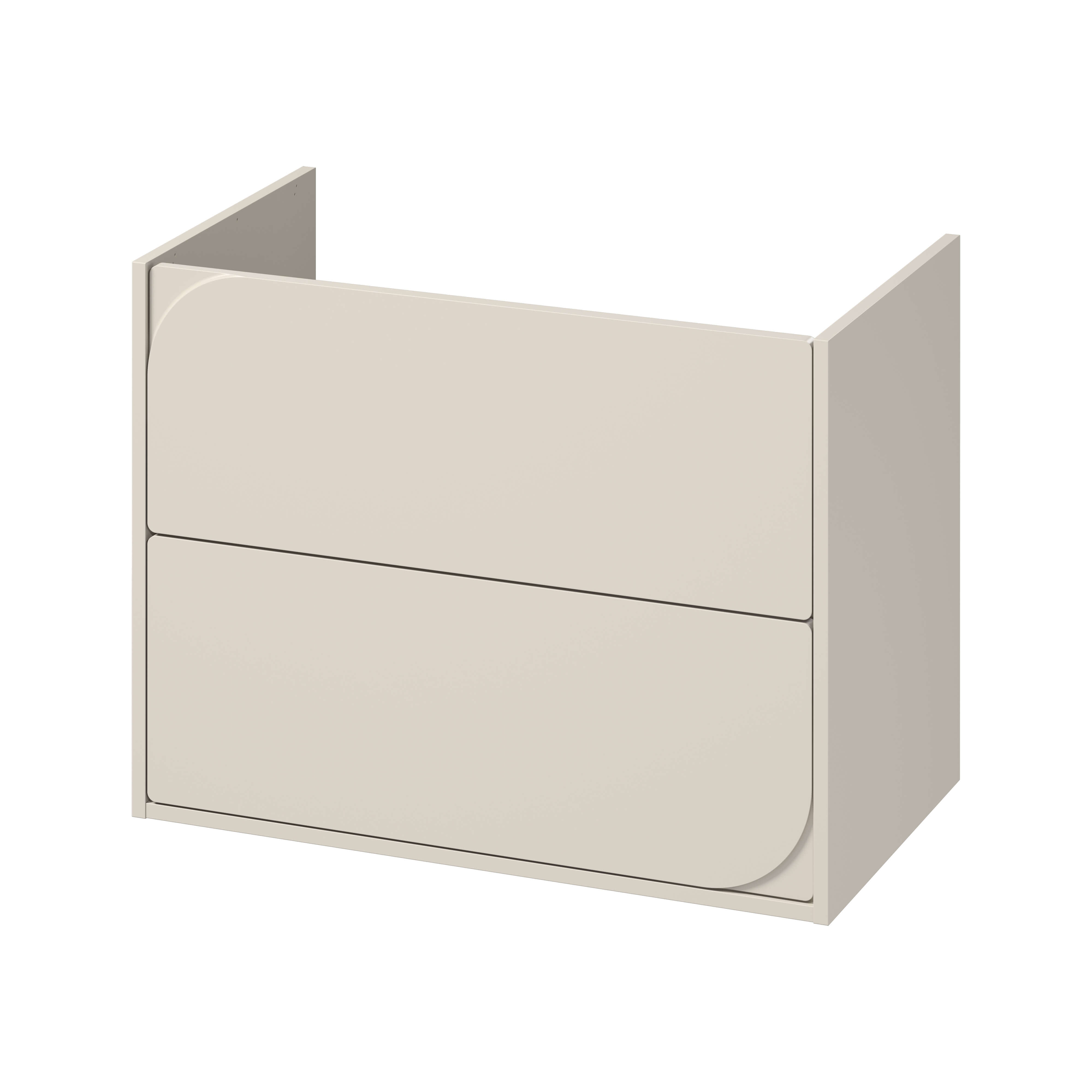 Cersanit Crea II dulap 79.4x44.7x62.1 cm sub chiuveta pe perete bej S1058–026