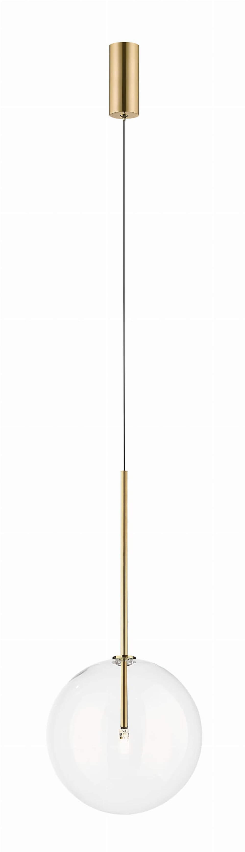 Zuma Line Milan lampă suspendată 1x2 W auriu P0606-01B-2GAC