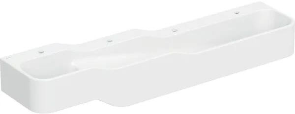 Geberit Bambini lavoar 180x39 cm dreptunghiular clasică alb luciu 502.978.00.1