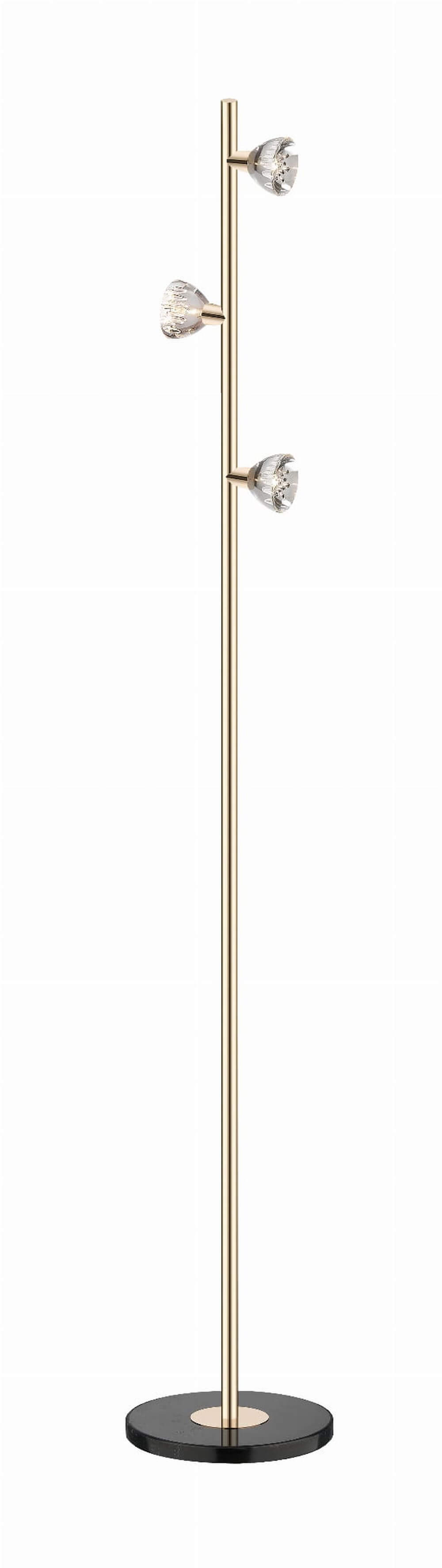 Zuma Line Boston lampă de podea 3x18 W auriu F0603-03A-F7B1