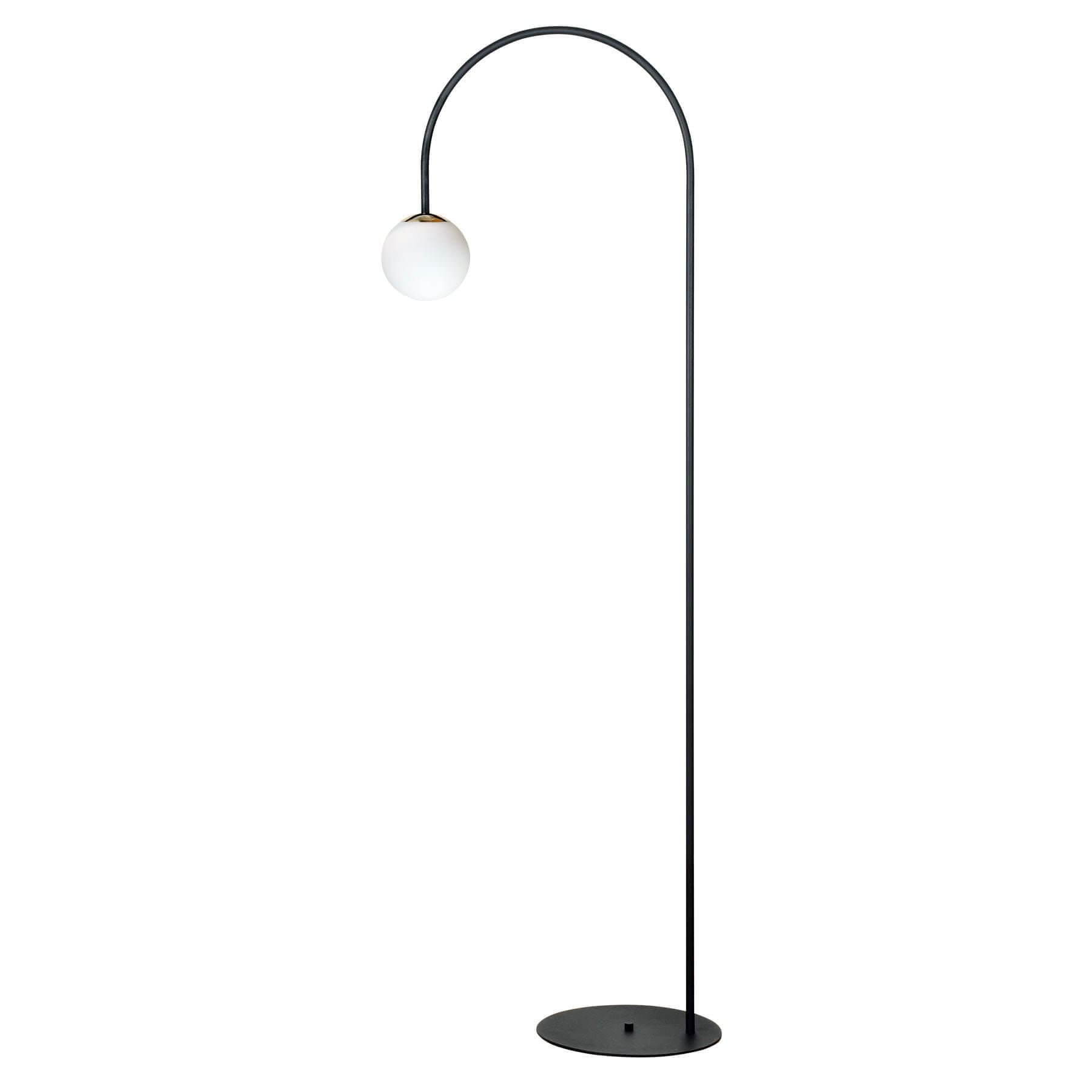 Zuma Line Bow lampă de podea 1x10 W negru-auriu 1280