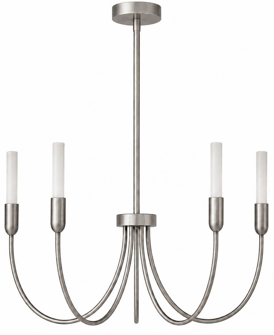 Argon Augustine lampă suspendată 5x6 W alb-nichel 2205