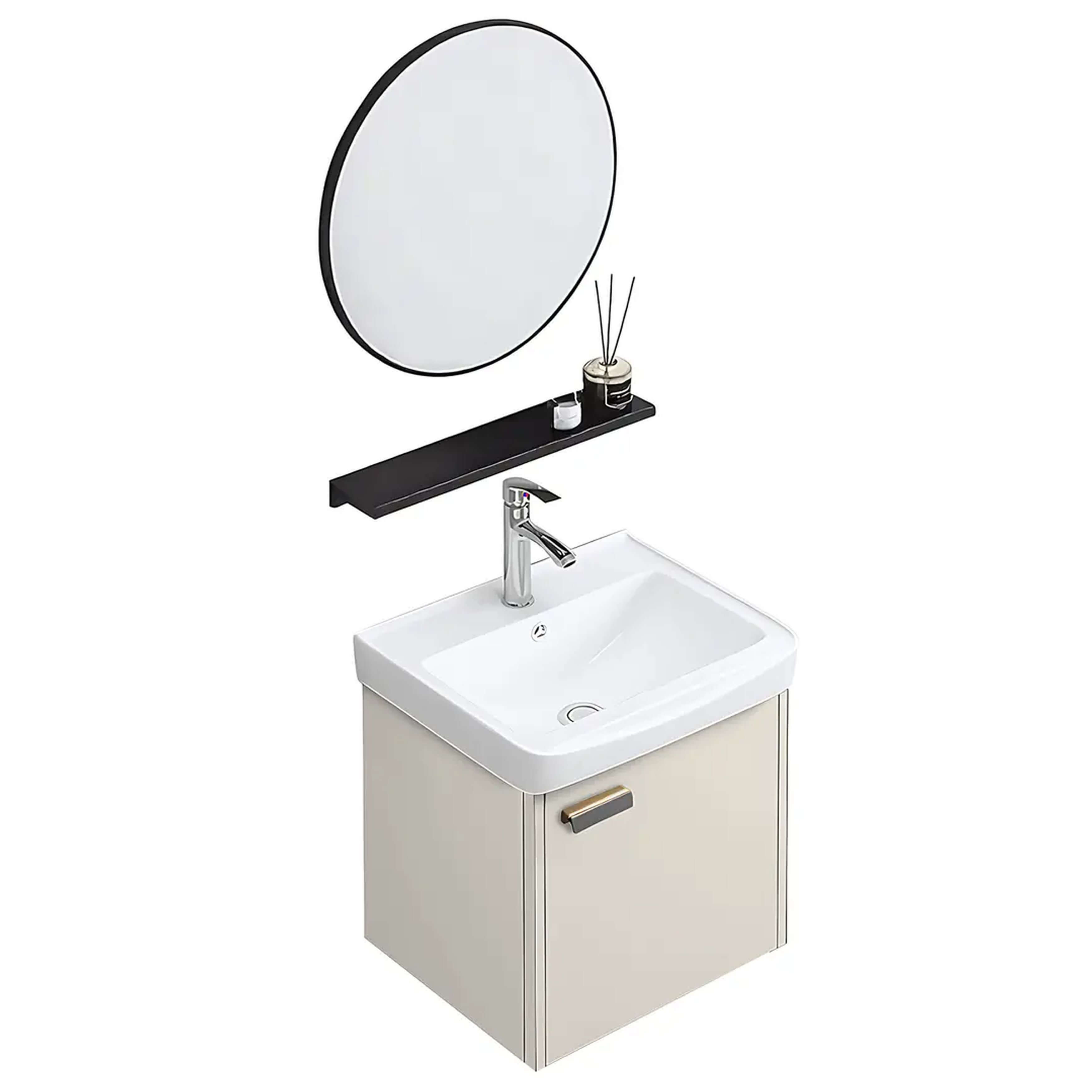 Rea Molly lavoar cu dulap și oglindă 43 cm fără REA-M0032