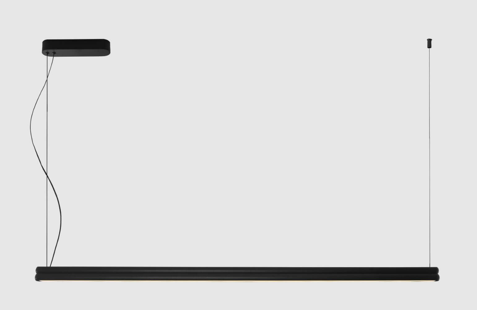 Zuma Line Malawi lampă suspendată 1x40 W negru 250138PF-BK