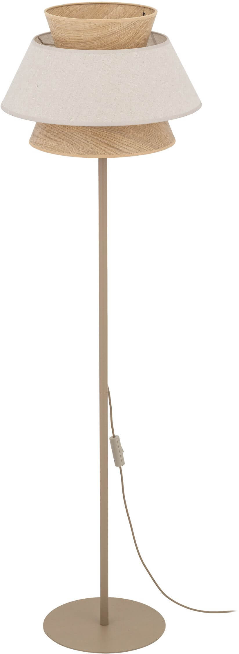 TK Lighting Kalum lampă de podea 1x15 W bej 16223