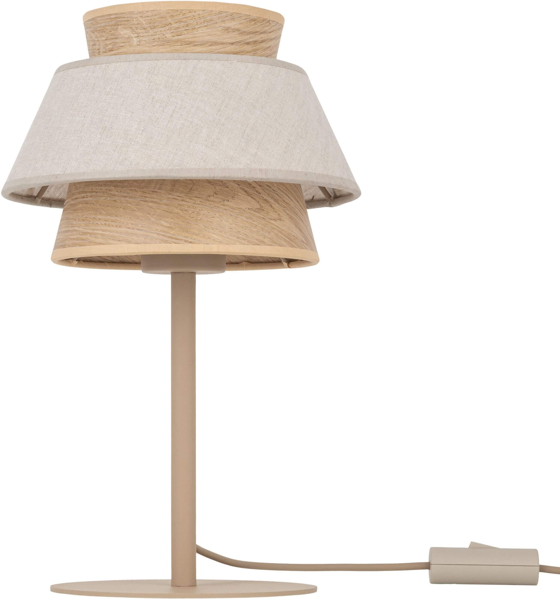 TK Lighting Kalum veioză 1x15 W bej 16222