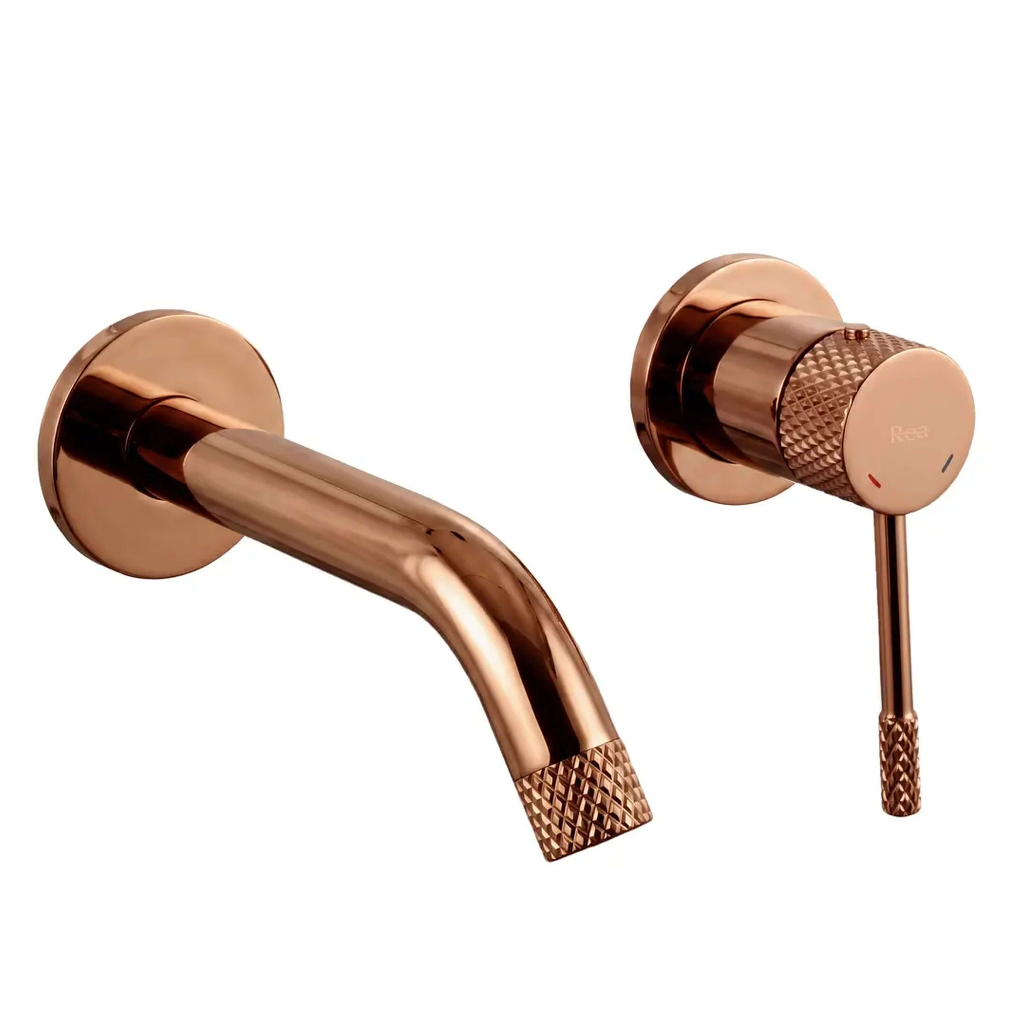 Rea Venti baterie lavoar perete cupru REA-B9640