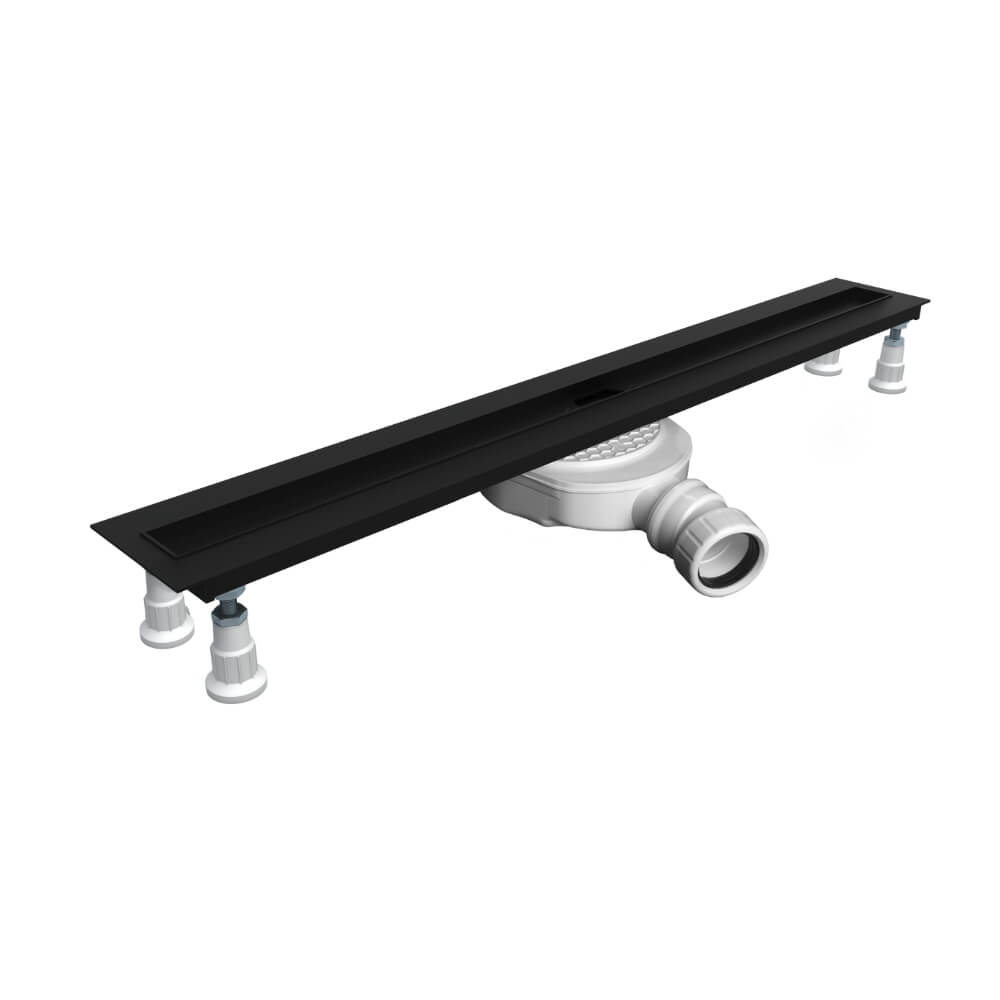 Schedline Slight Flow Low rigolă liniară 100 cm negru SOLBSN-100035C