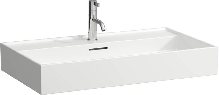 Laufen Kartell lavoar 80x46 cm dreptunghiular clasică alb luciu H8163360001041