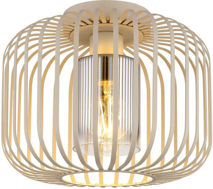 Globo Lighting Alfred lampă de tavan 1x40 W bej 15758D