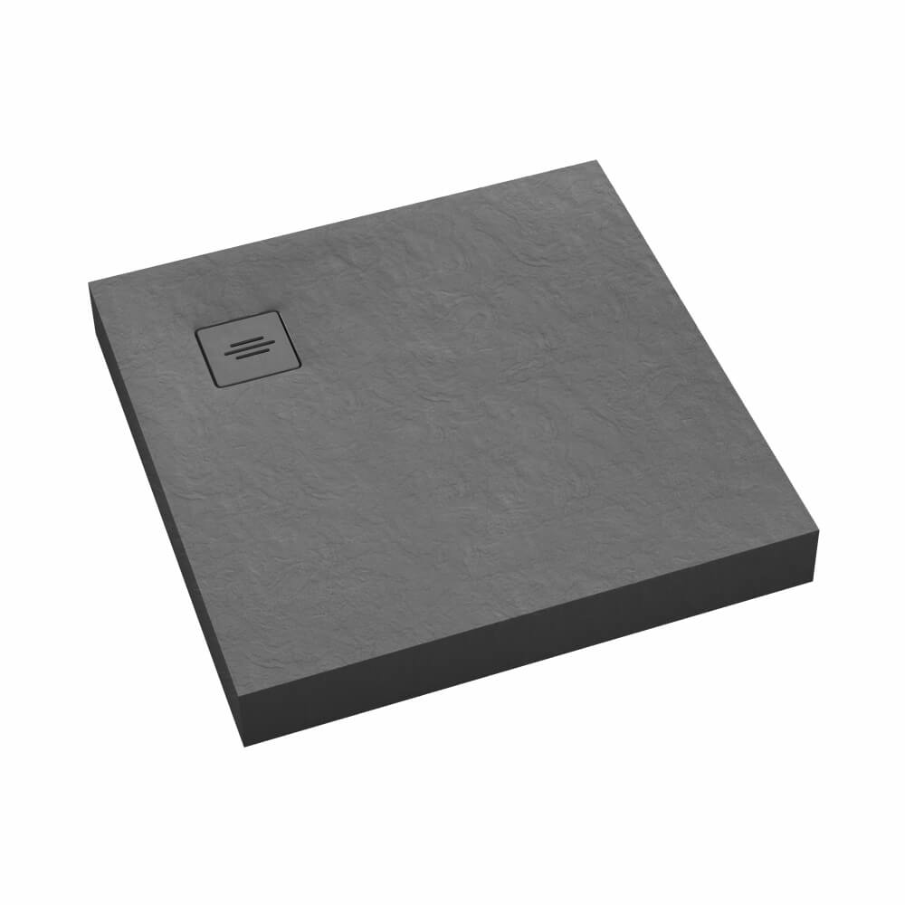 Schedline NonLimits Grey Stone cădiță de duș pătrată 100x100 cm gri 3ST.N1K-100100/S/ST-M1/S/ST
