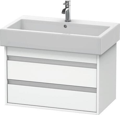 Duravit Ketho dulap 75x44x41 cm sub chiuveta pe perete alb KT663707979