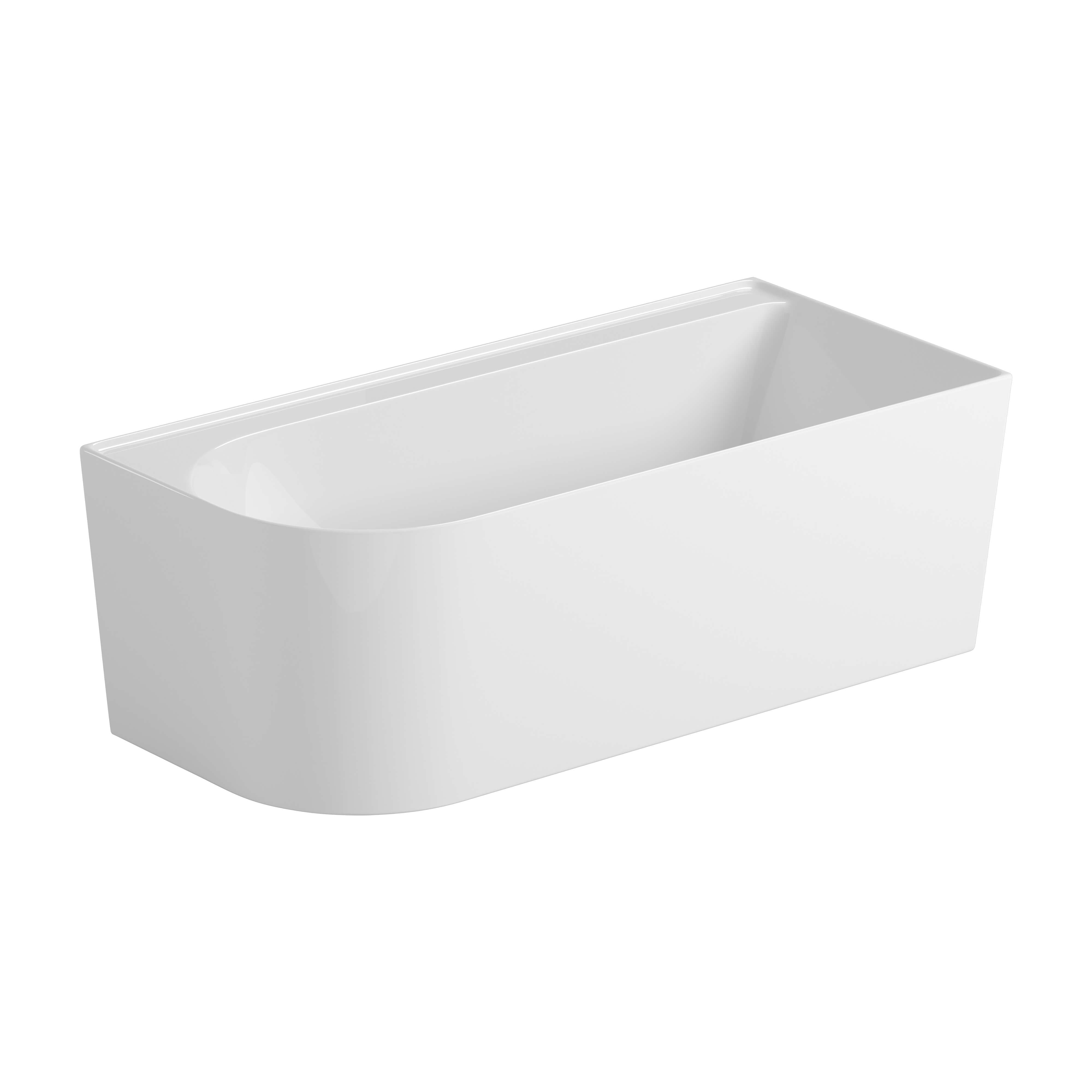 Cersanit Crea cadă de colț 170x80 cm partea dreaptă alb S931-042