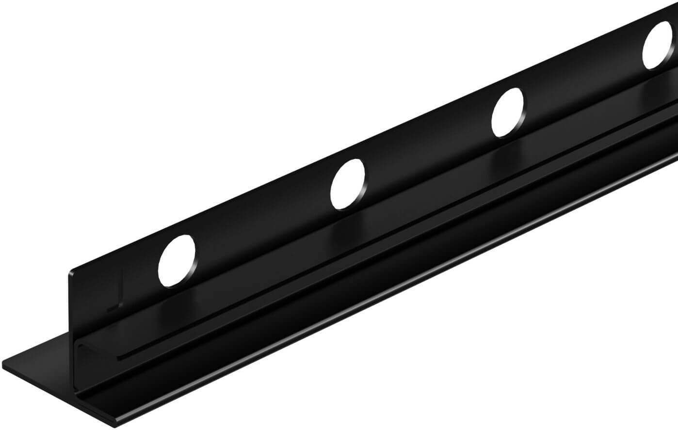 Balneo plintă în pantă pentru scurgere liniară 120 cm negru D0101020202-1
