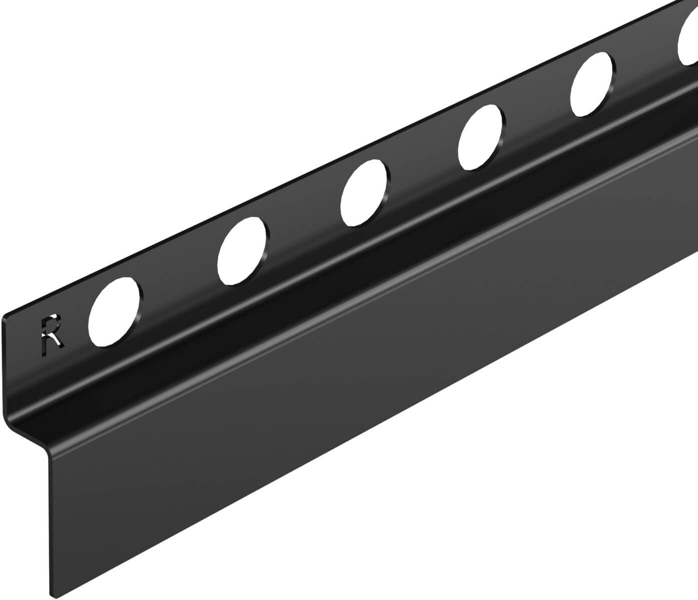 Balneo plintă în pantă pentru scurgere liniară 120 cm negru D0101020101-1