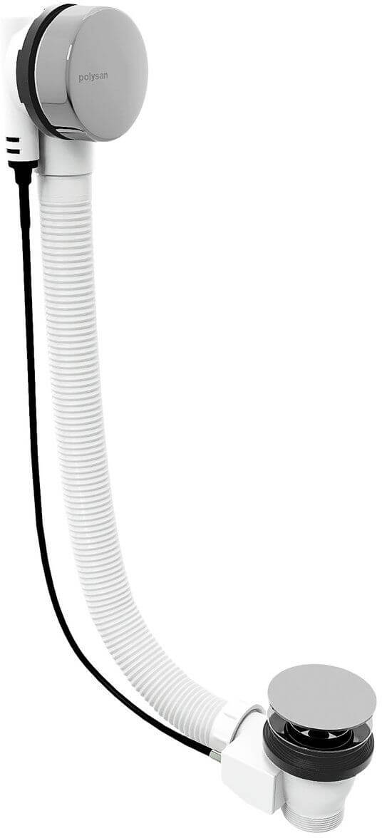 Polysan sifon pentru cadă crom 71855